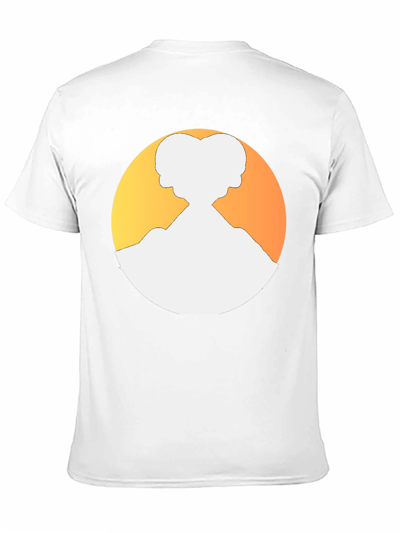 Silhouette Graphic Tee - Retro Style Black T-Shirt
