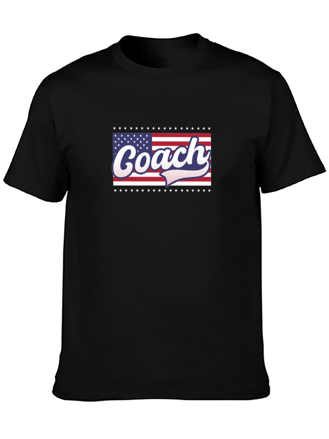 Coach American Flag Graphic T-Shirt