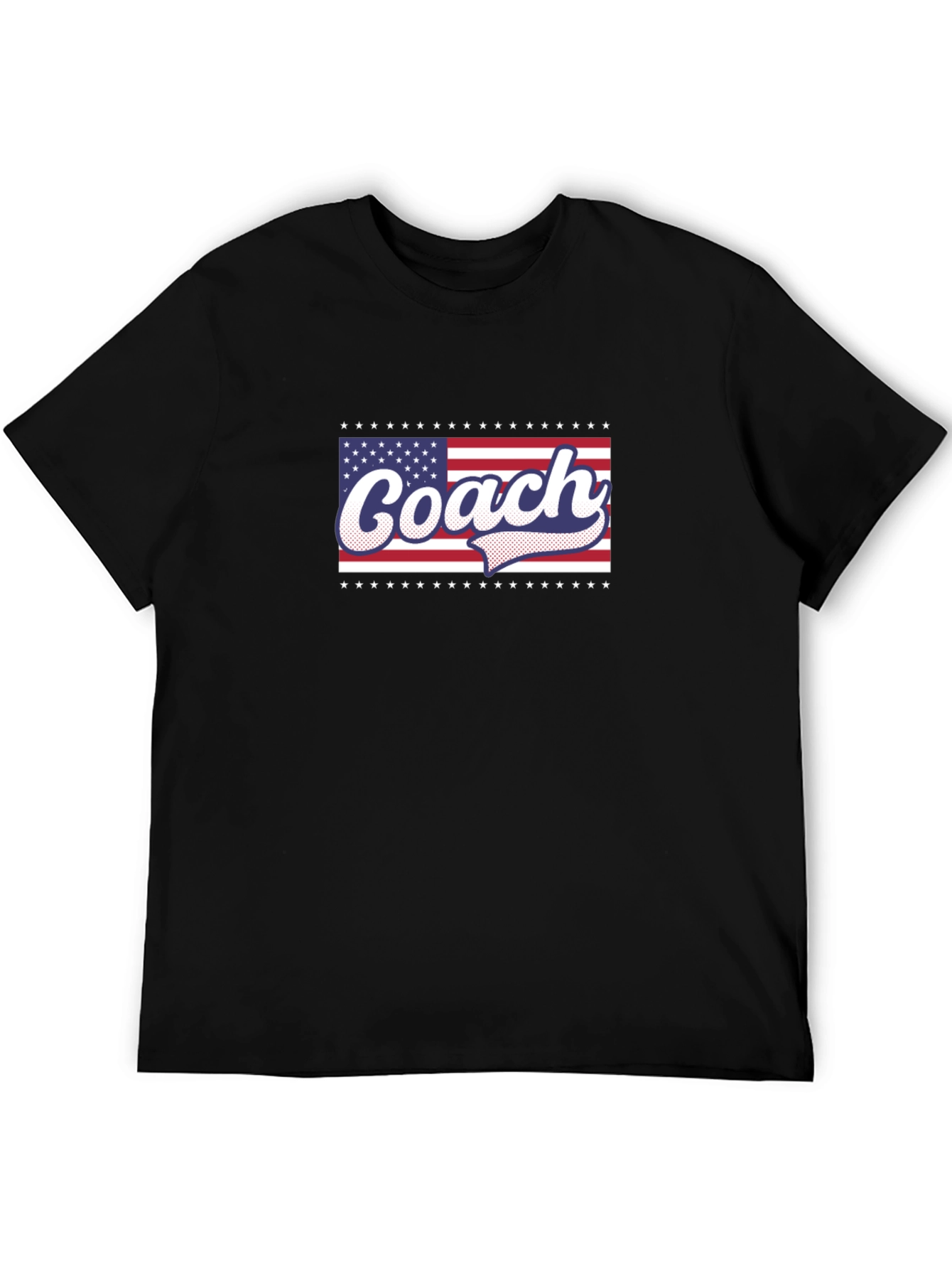 Coach American Flag Graphic T-Shirt