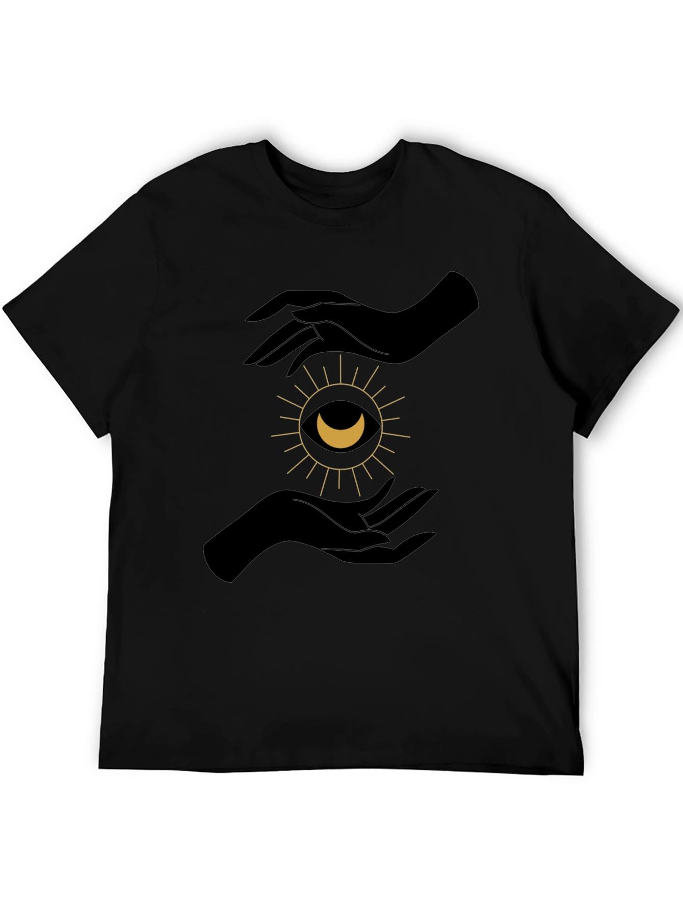 Mystic Hands Graphic Tee - Stylish Unisex T-Shirt
