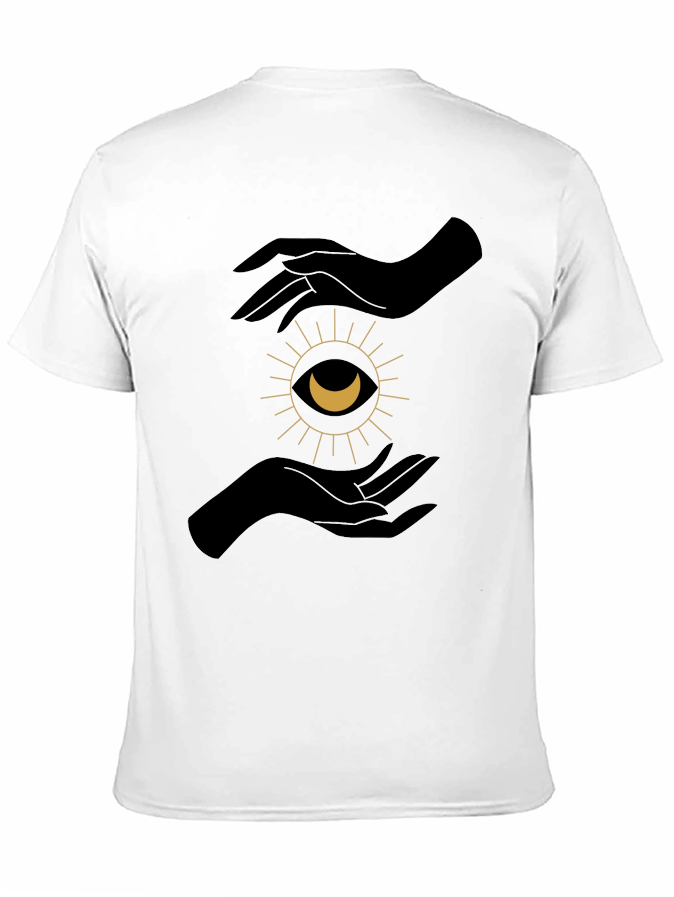 Mystic Hands Graphic Tee - Stylish Unisex T-Shirt