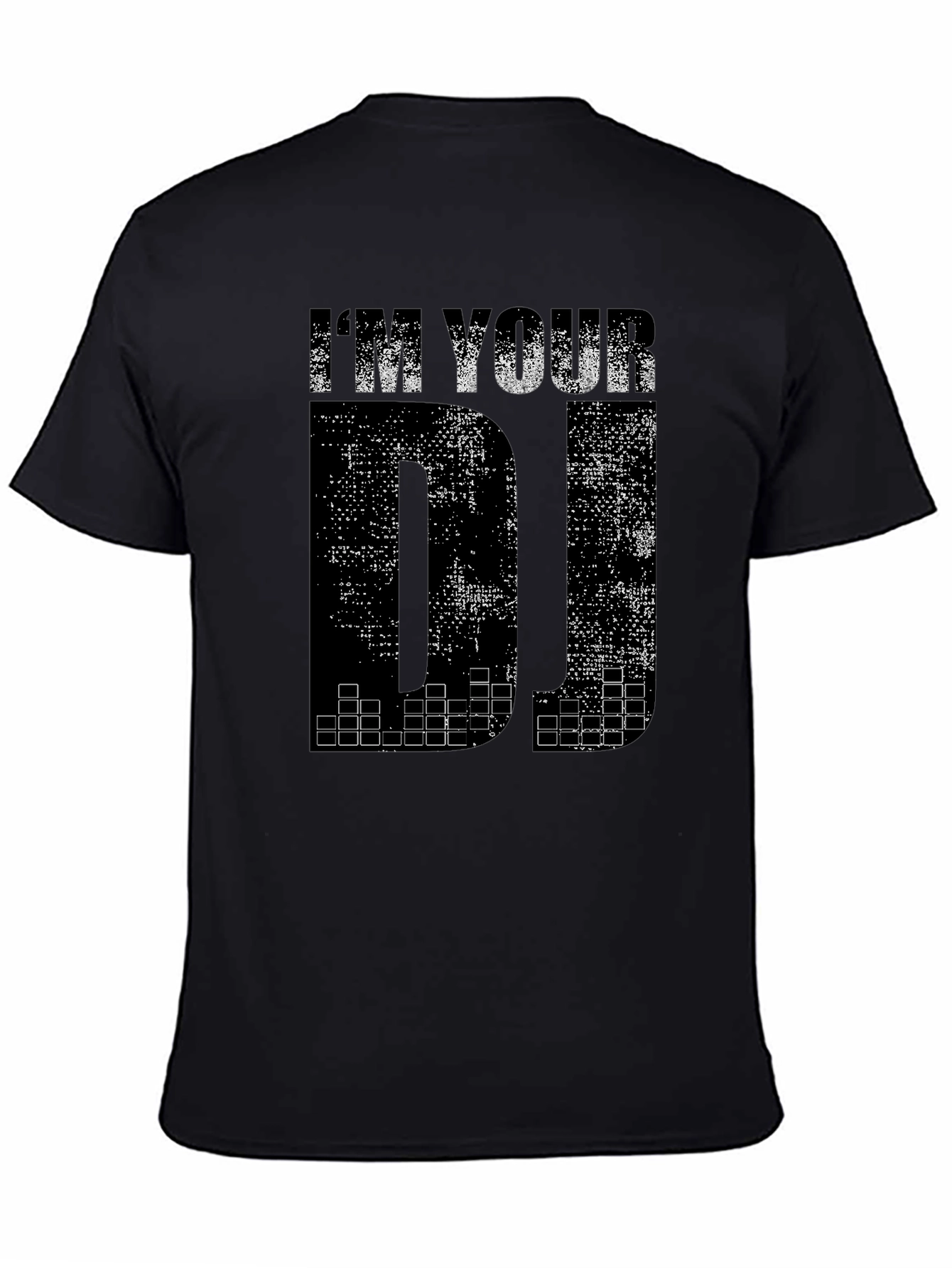 Im Your DJ Graphic Print Crew Neck T-Shirt