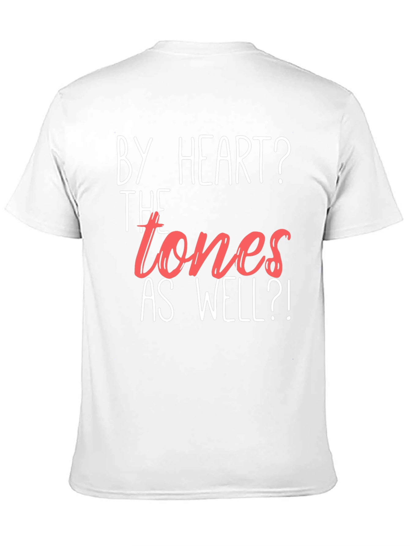 By Heart? Tones as Well Mens Graphic Tee