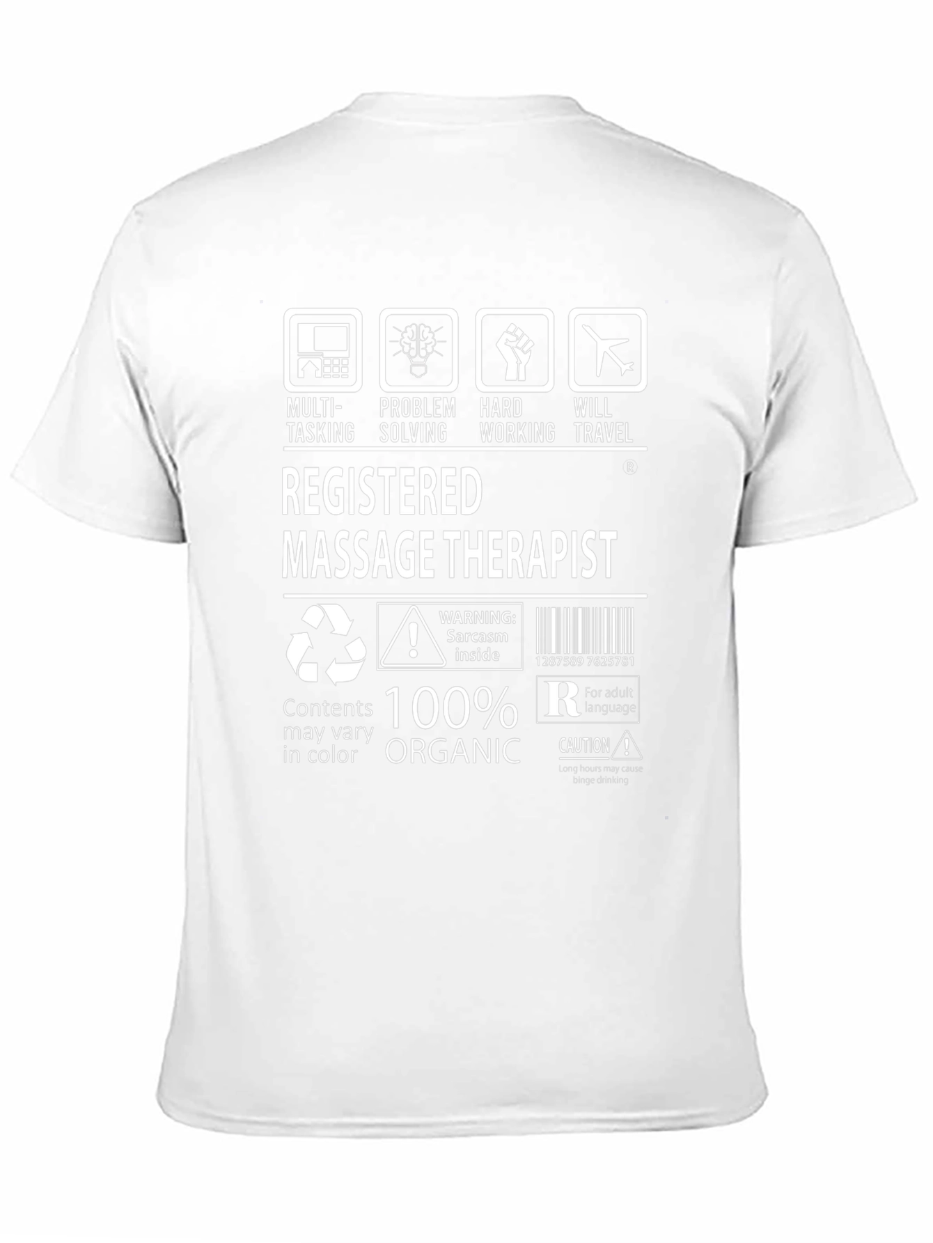 Registered Massage Therapist Novelty T-Shirt