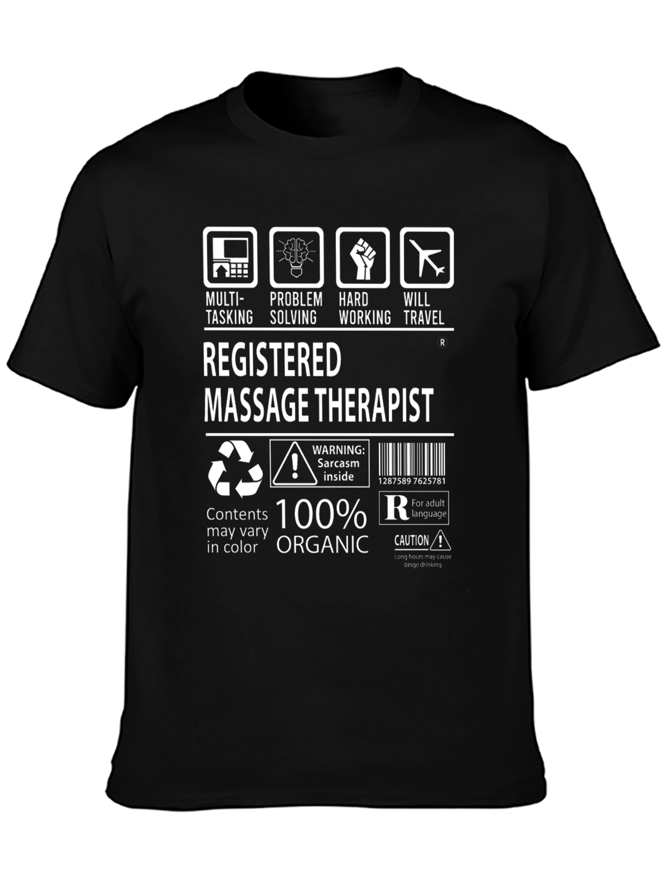 Registered Massage Therapist Novelty T-Shirt