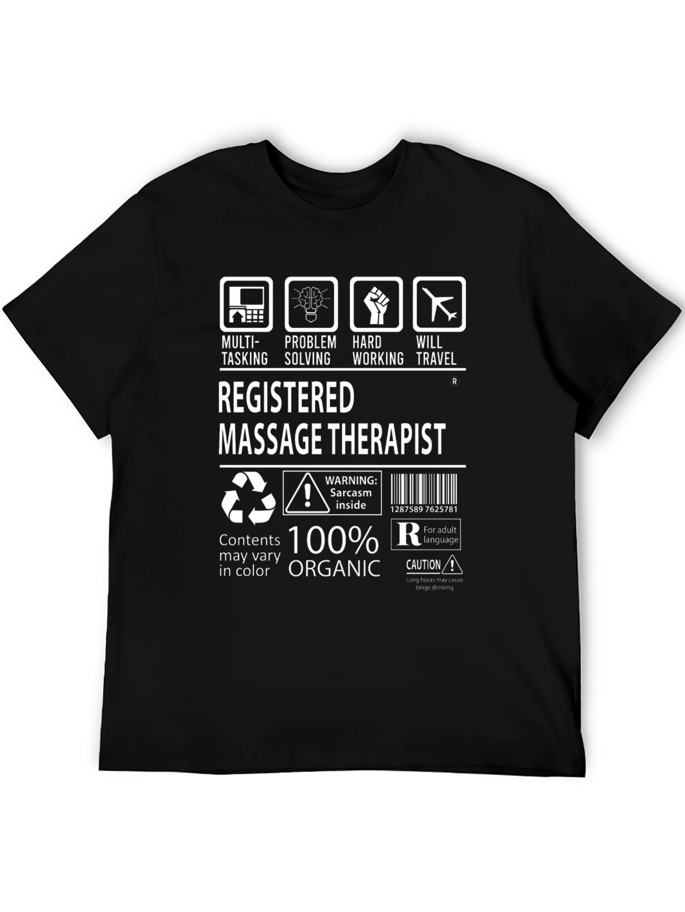 Registered Massage Therapist Novelty T-Shirt