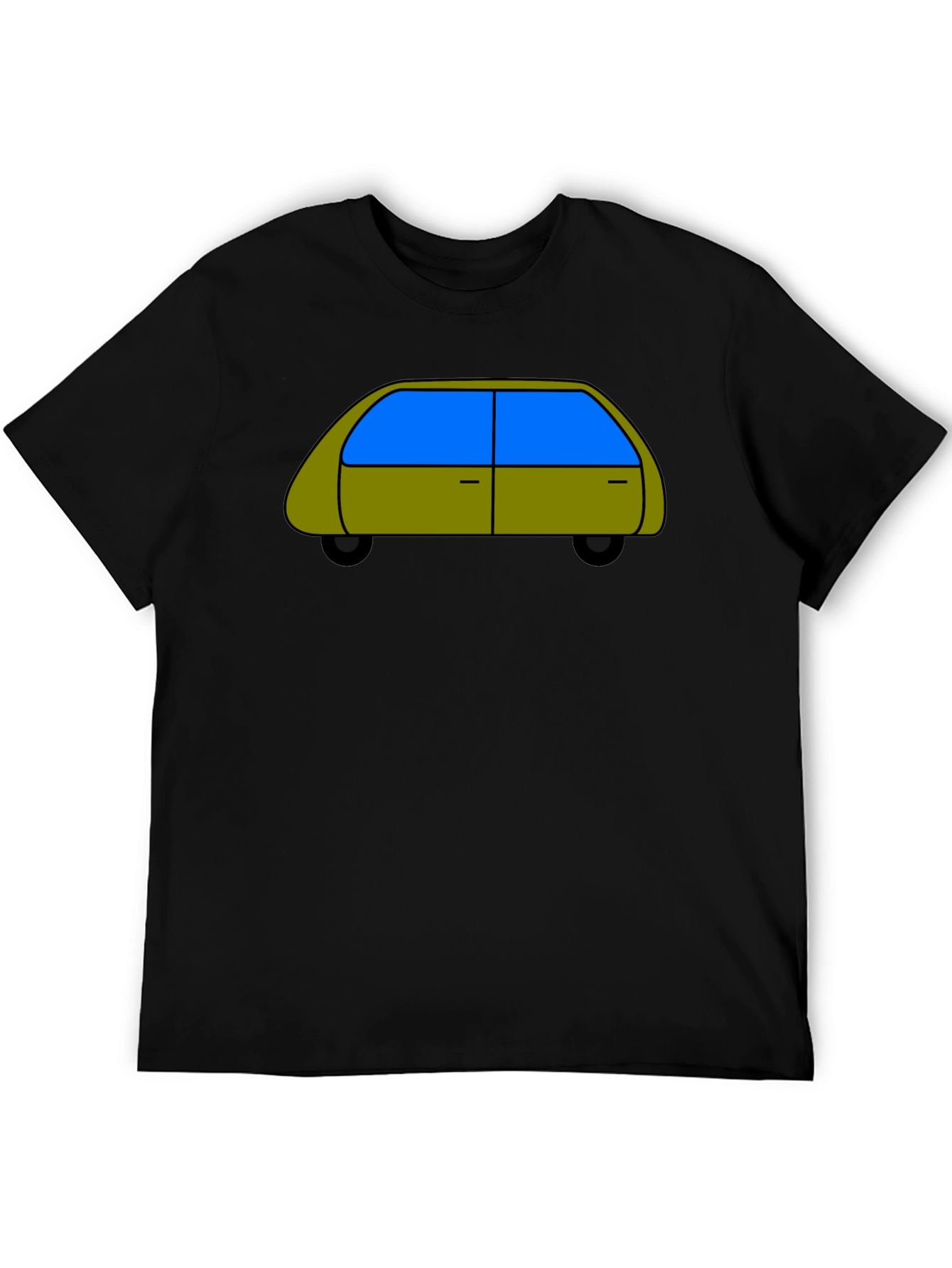 Retro Futuristic Car T-Shirt - Novelty Graphic Tee