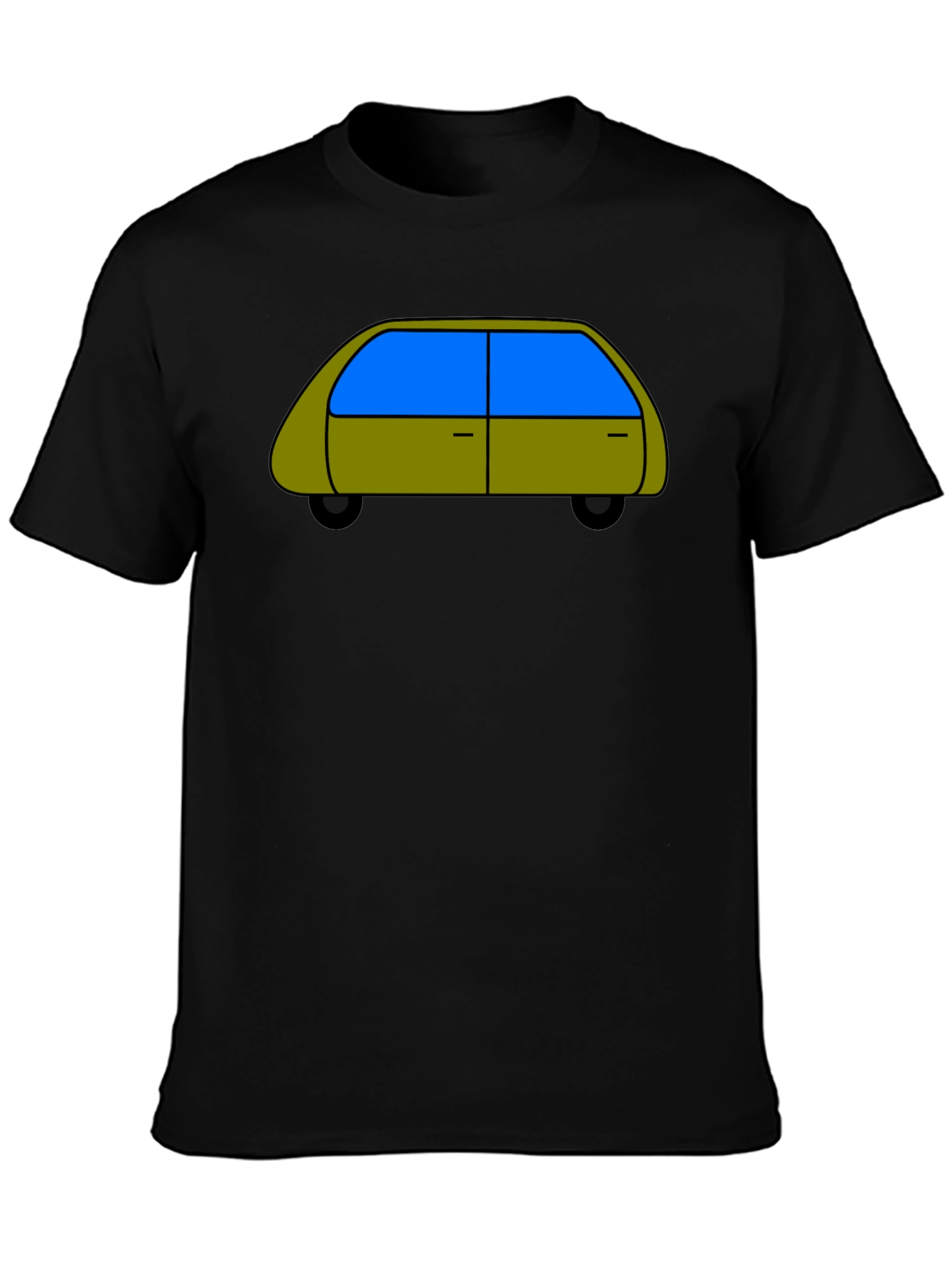 Retro Futuristic Car T-Shirt - Novelty Graphic Tee