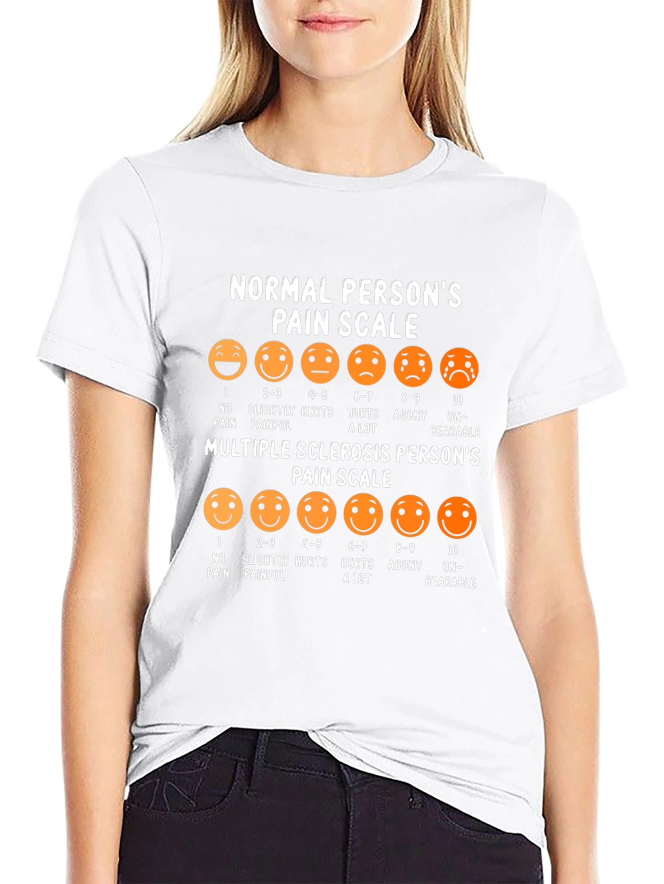 Multiple Sclerosis Pain Scale Graphic Tee