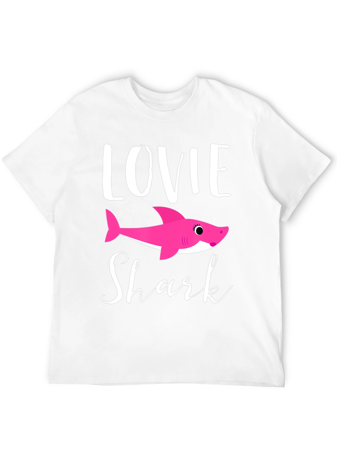 Lovie Shark Black T-Shirt