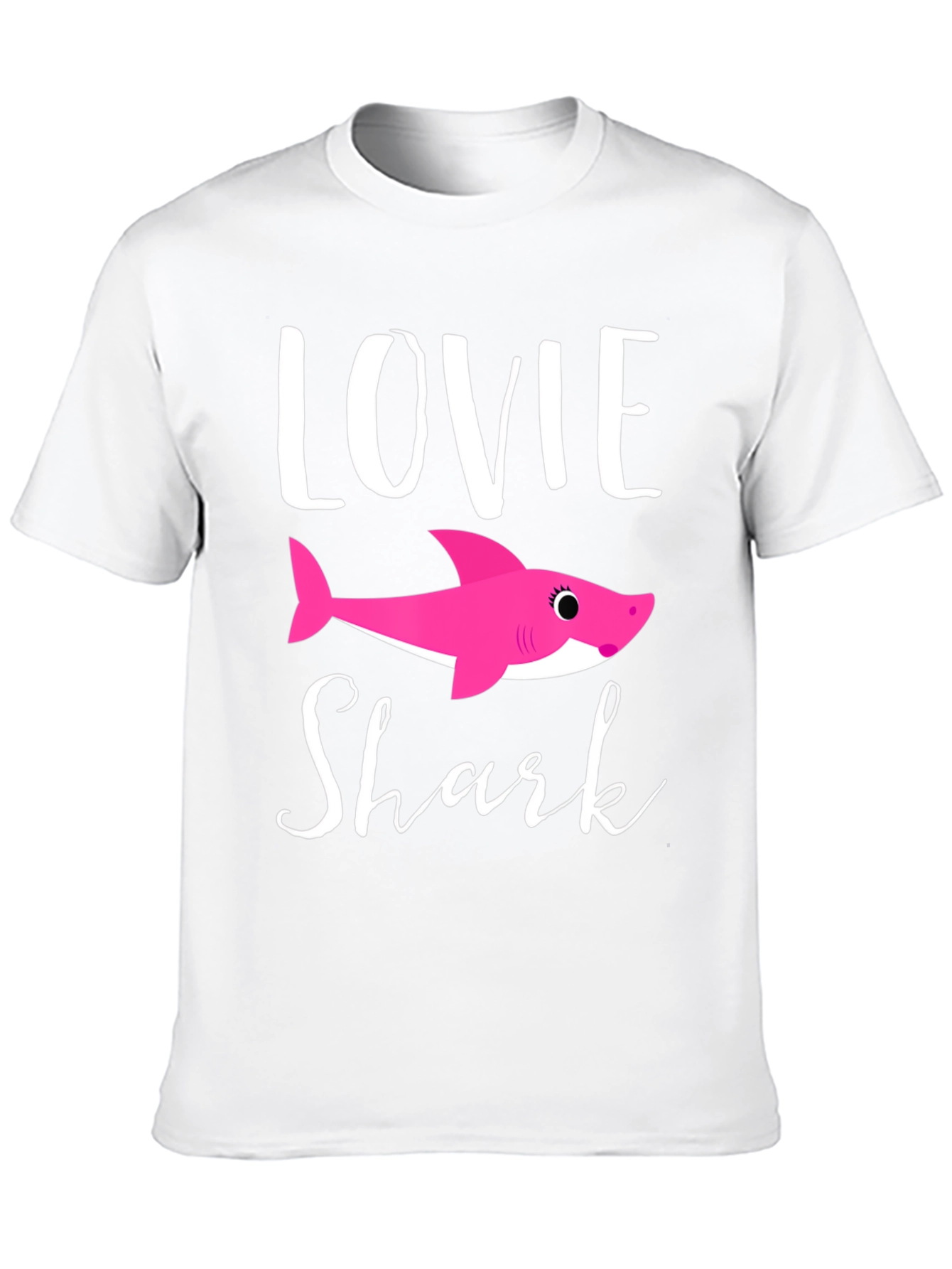 Lovie Shark Black T-Shirt