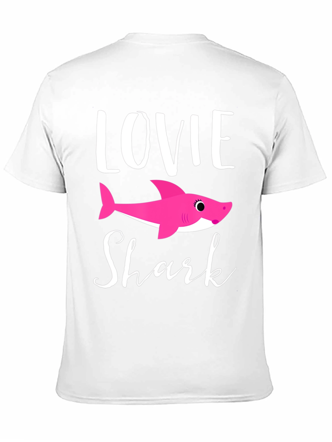 Lovie Shark Black T-Shirt