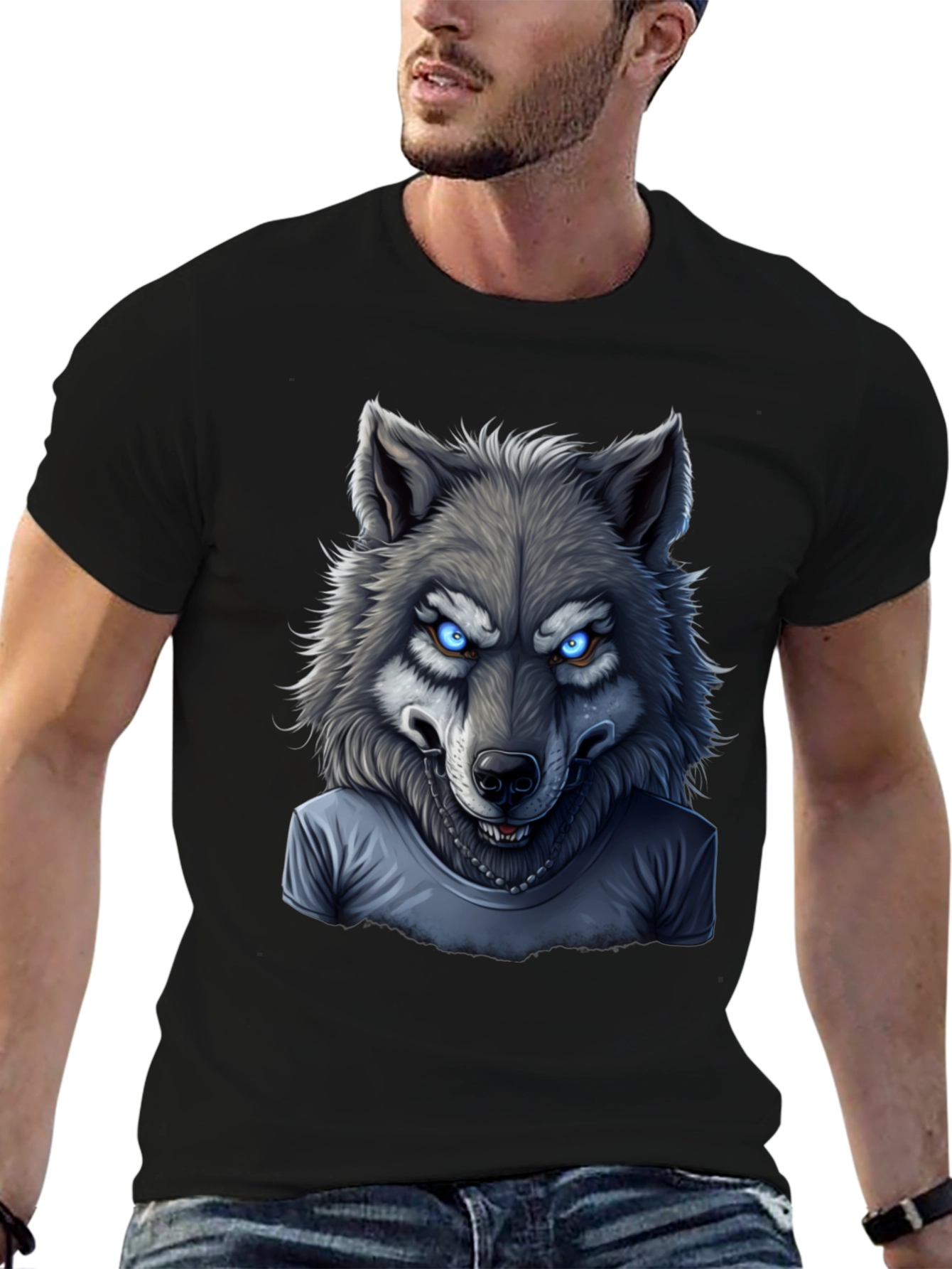 Wolf T-Shirt: Fierce Graphic Tee