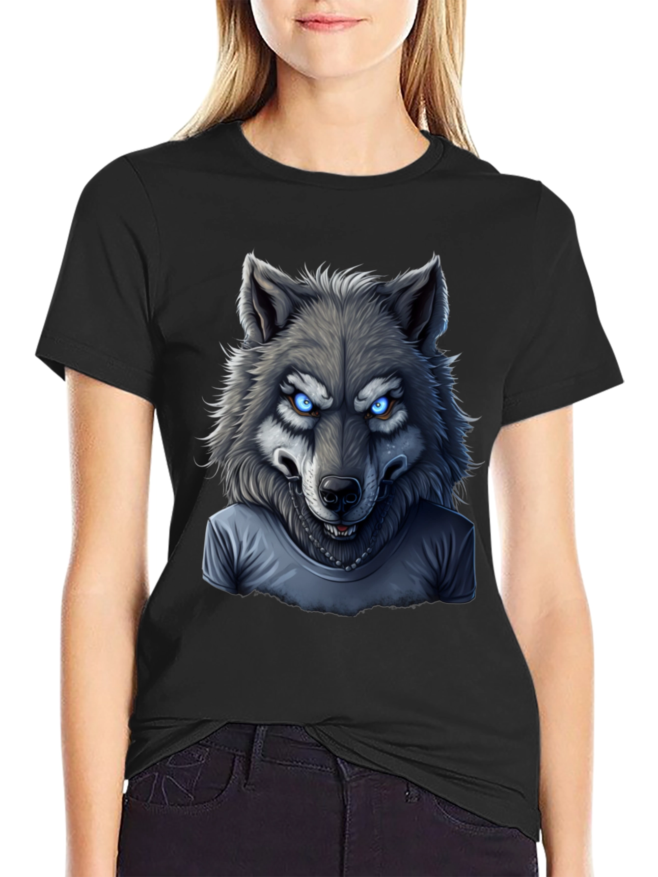 Wolf T-Shirt: Fierce Graphic Tee