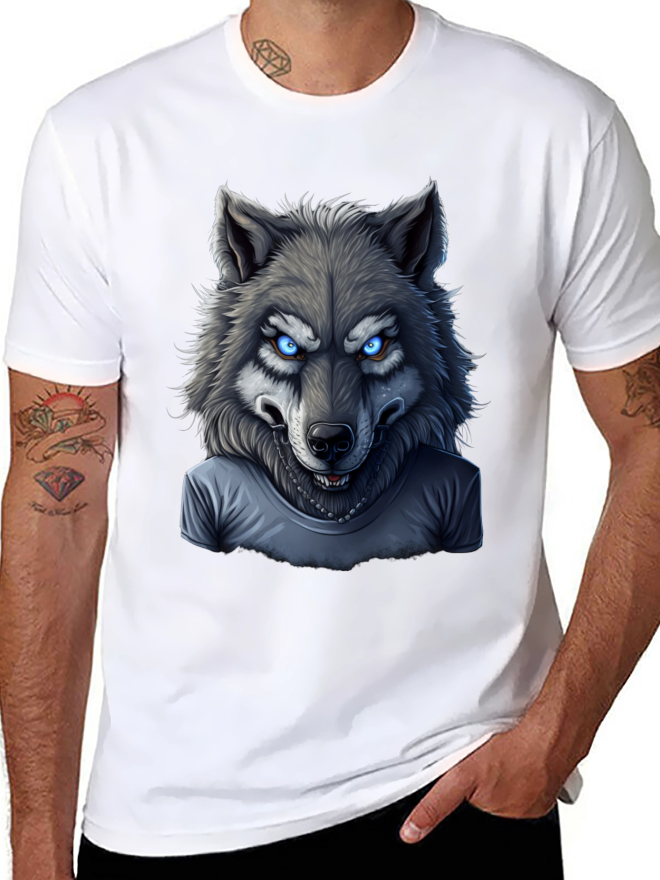 Wolf T-Shirt: Fierce Graphic Tee