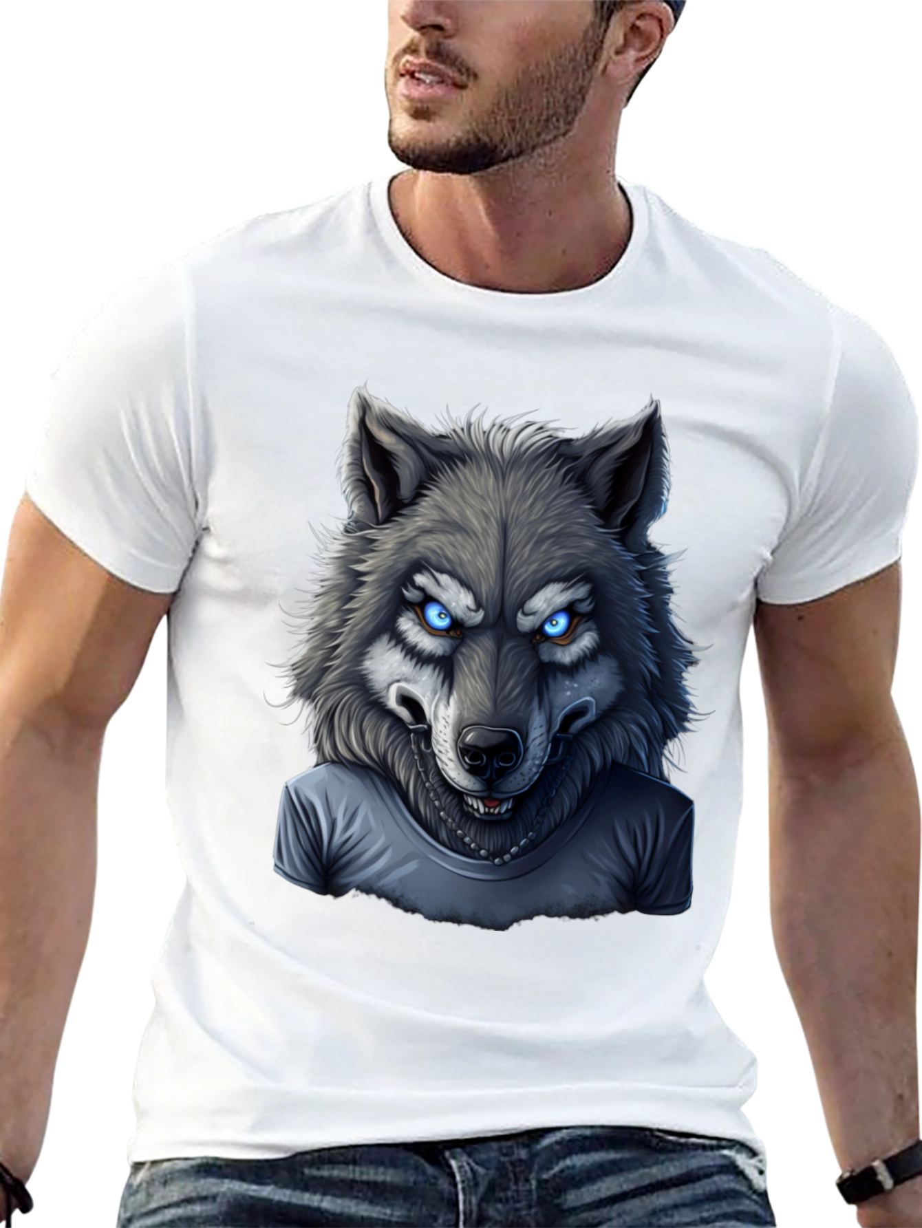 Wolf T-Shirt: Fierce Graphic Tee