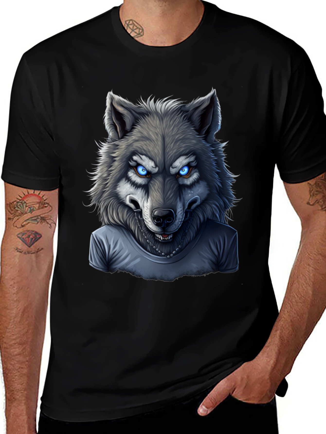 Wolf T-Shirt: Fierce Graphic Tee