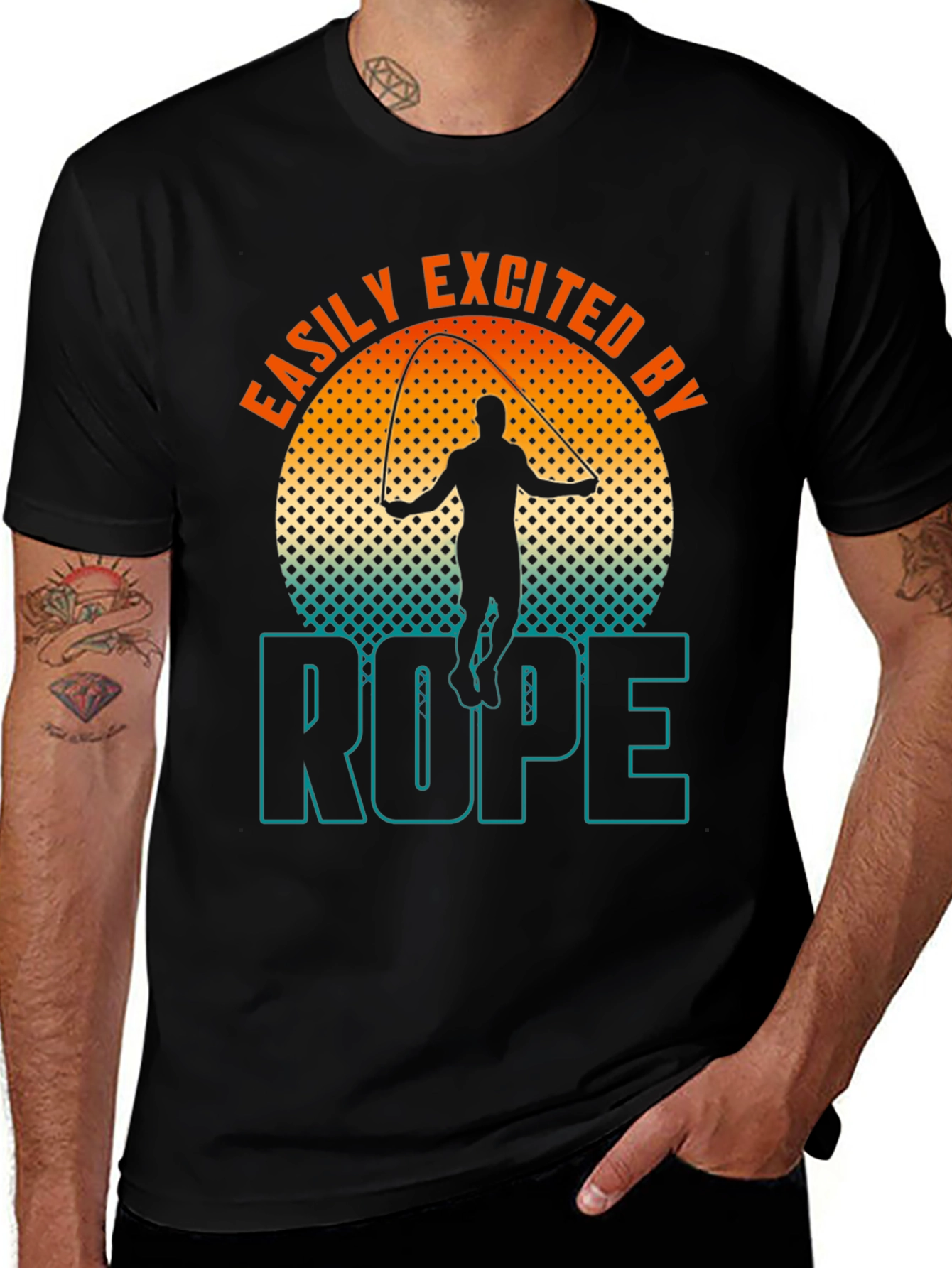 Easily Excited by Rope T-Shirt