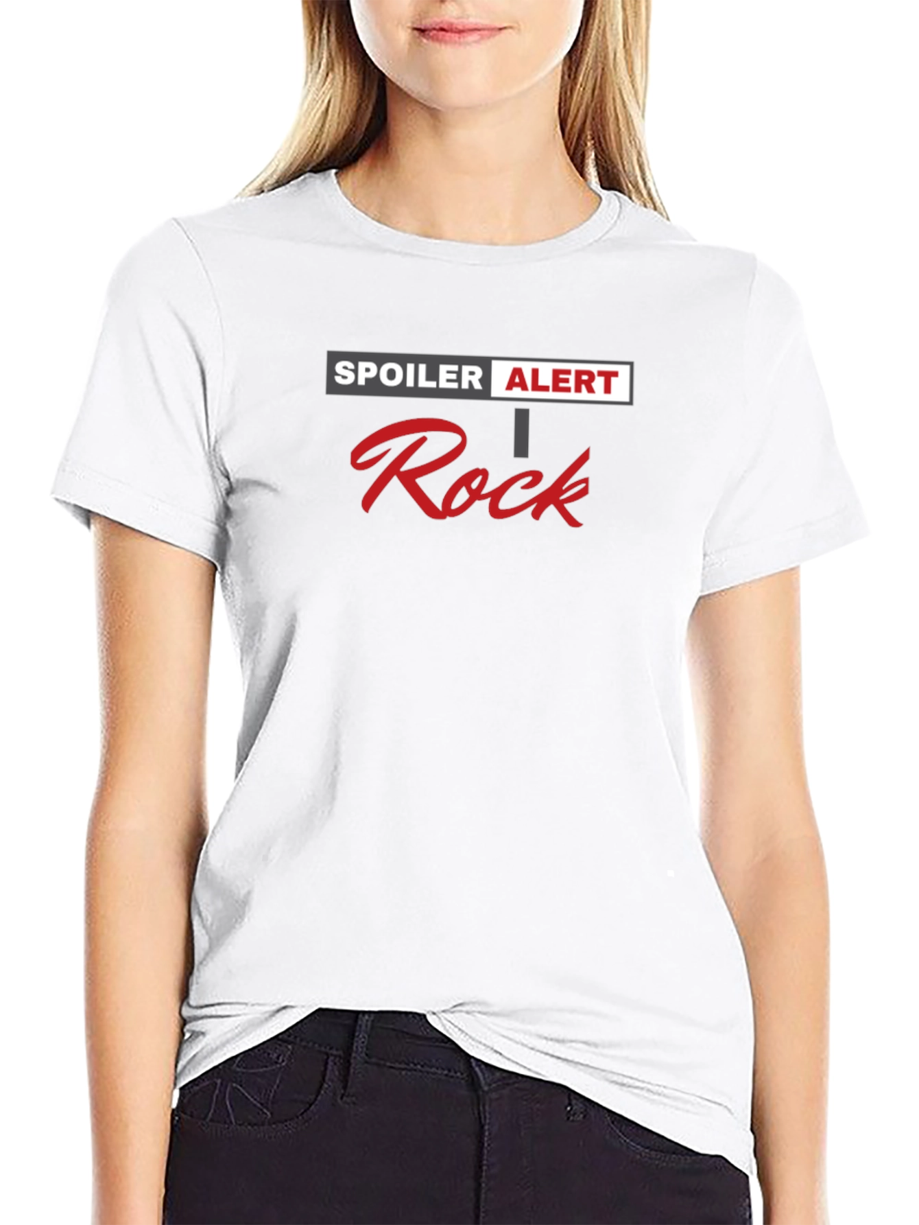 Spoiler Alert Rock T-Shirt - Black