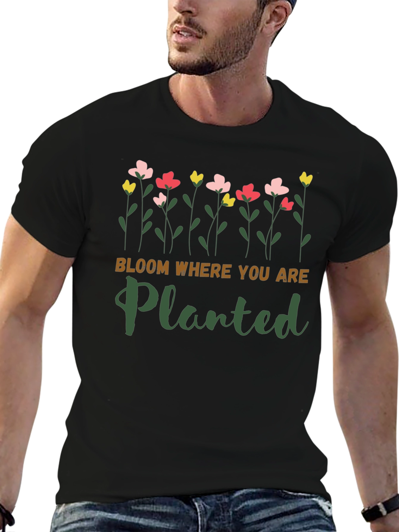 Bloom Where You Are Planted Graphic Tee