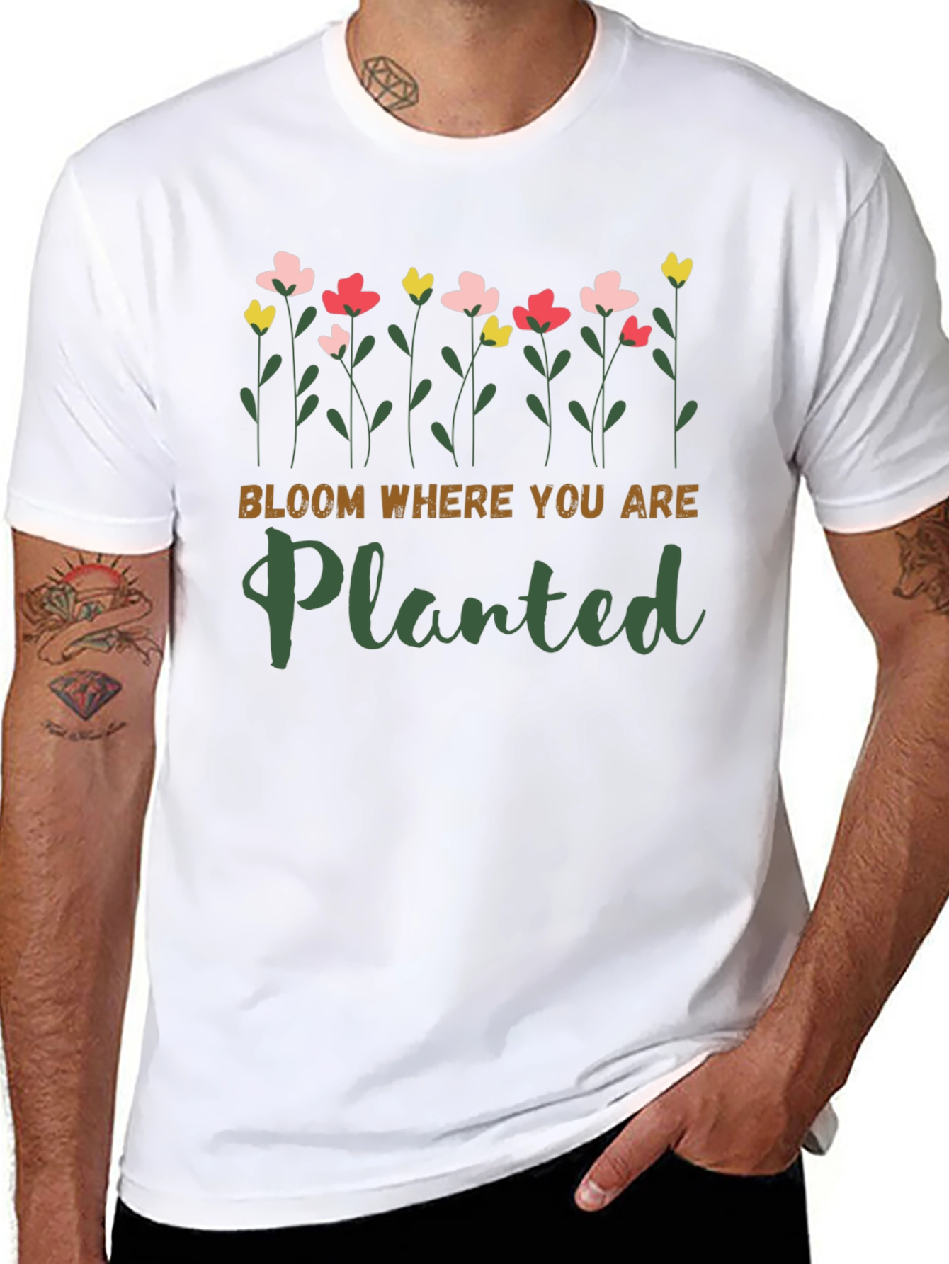 Bloom Where You Are Planted Graphic Tee
