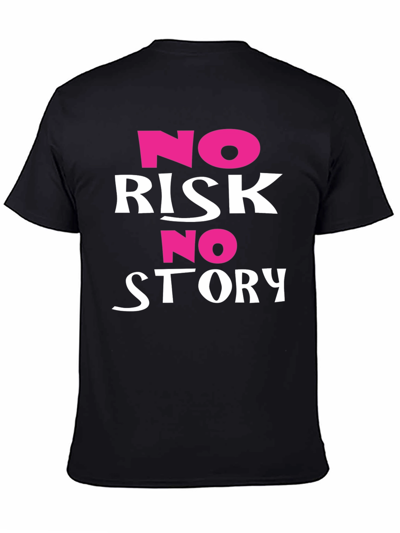 No Risk No Story Graphic Tee - Black