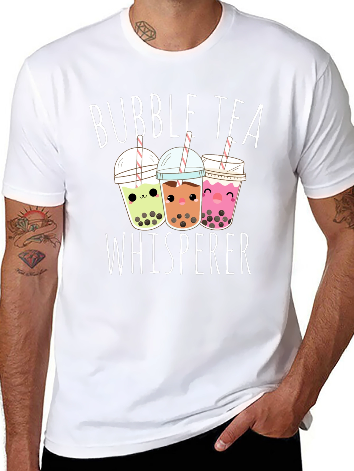 Bubble Tea Whisperer Graphic T-Shirt