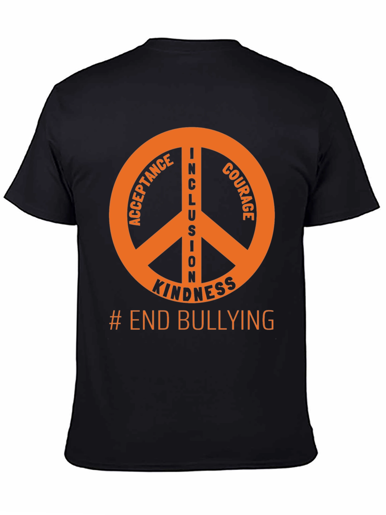 Inclusion Peace Sign T-Shirt - End Bullying