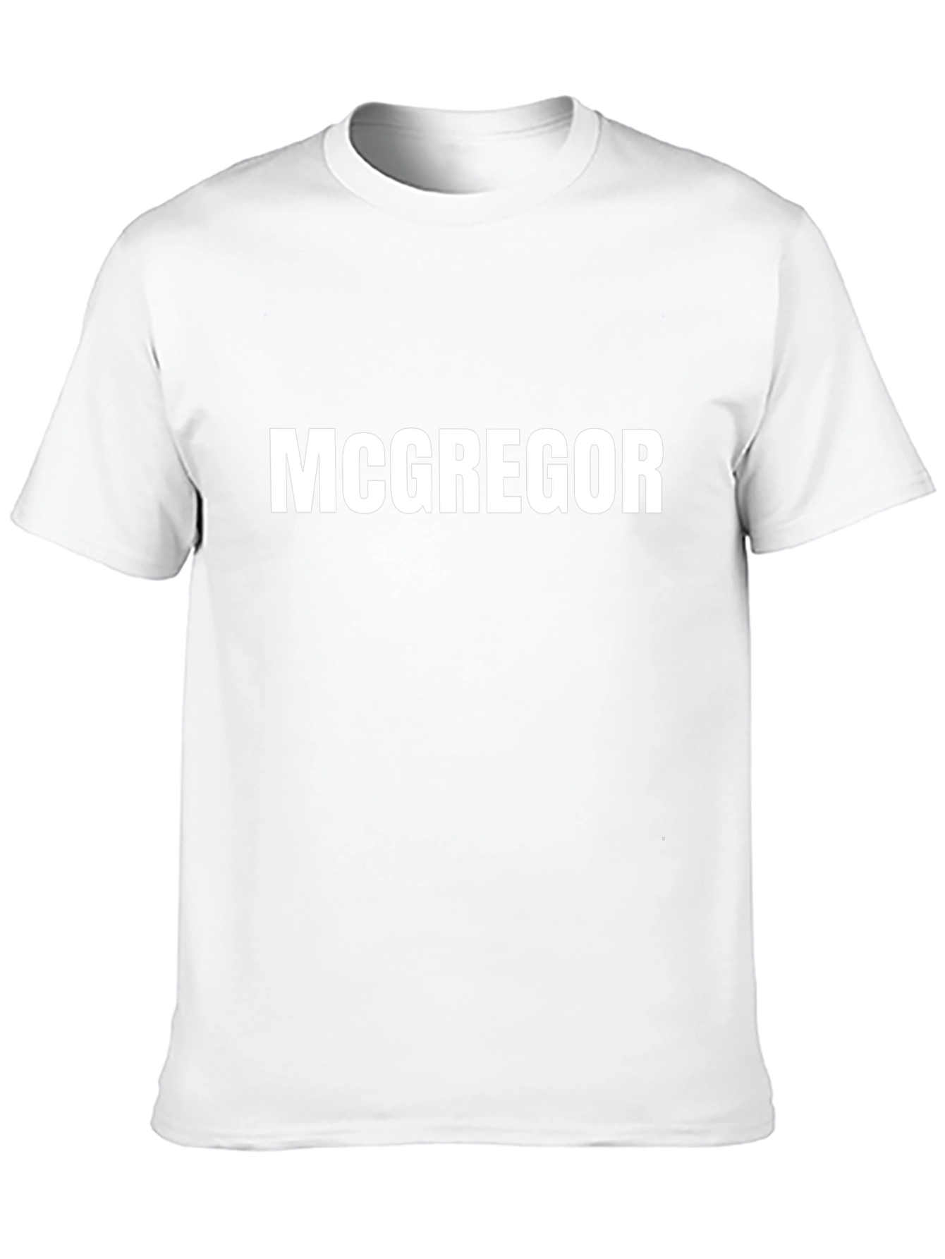 McGregor Text Black T-Shirt