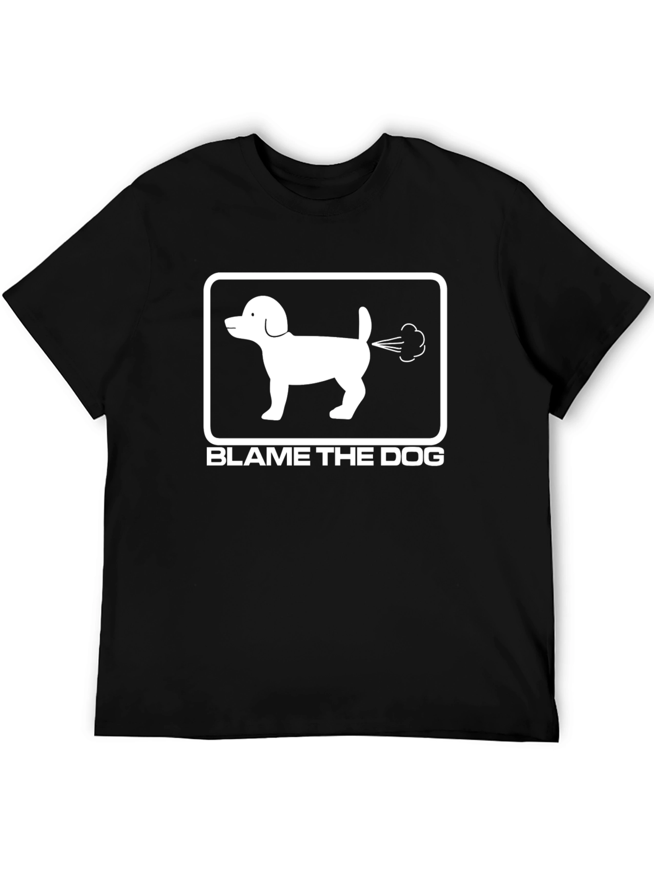 Blame the Dog T-Shirt - Funny Graphic Tee
