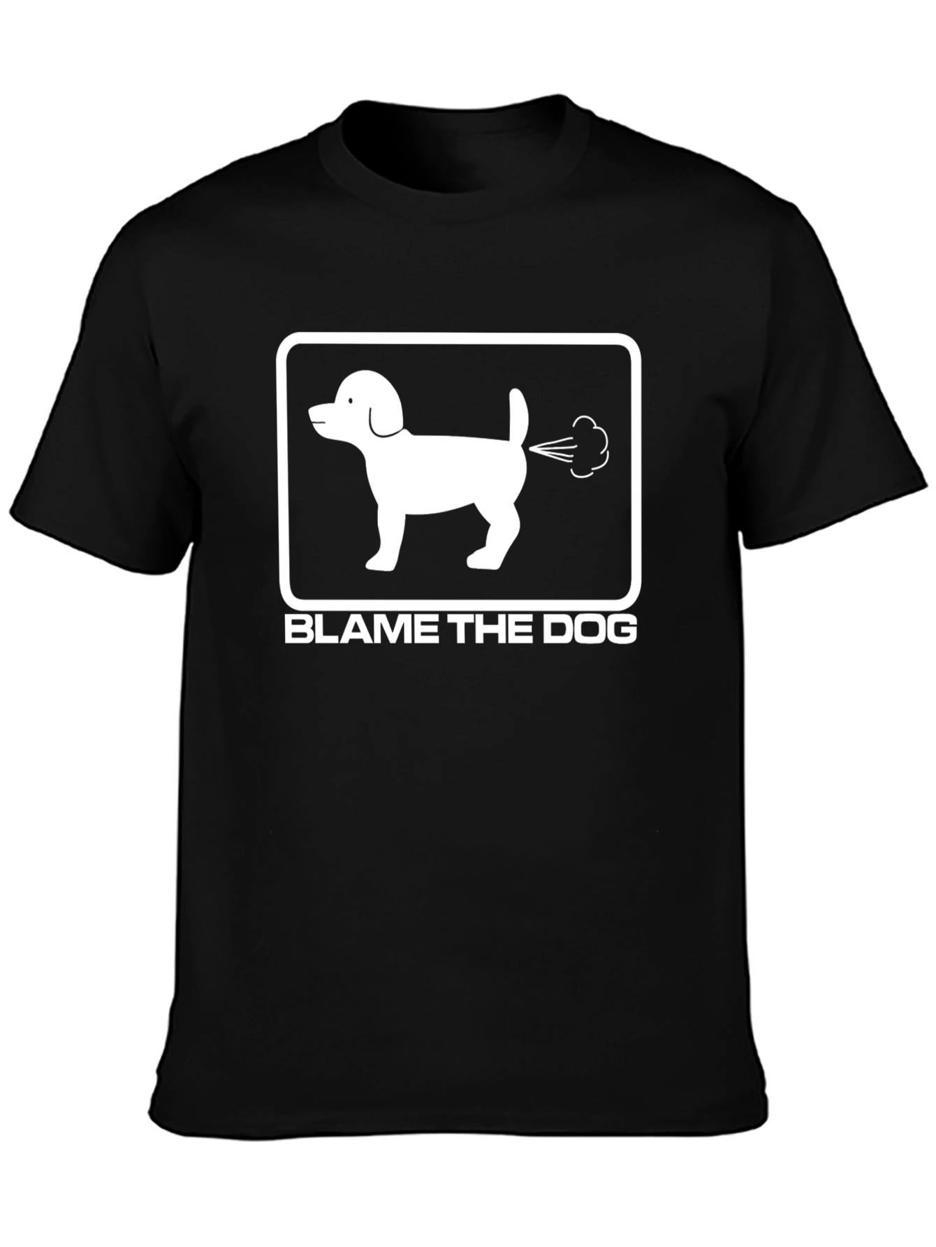 Blame the Dog T-Shirt - Funny Graphic Tee