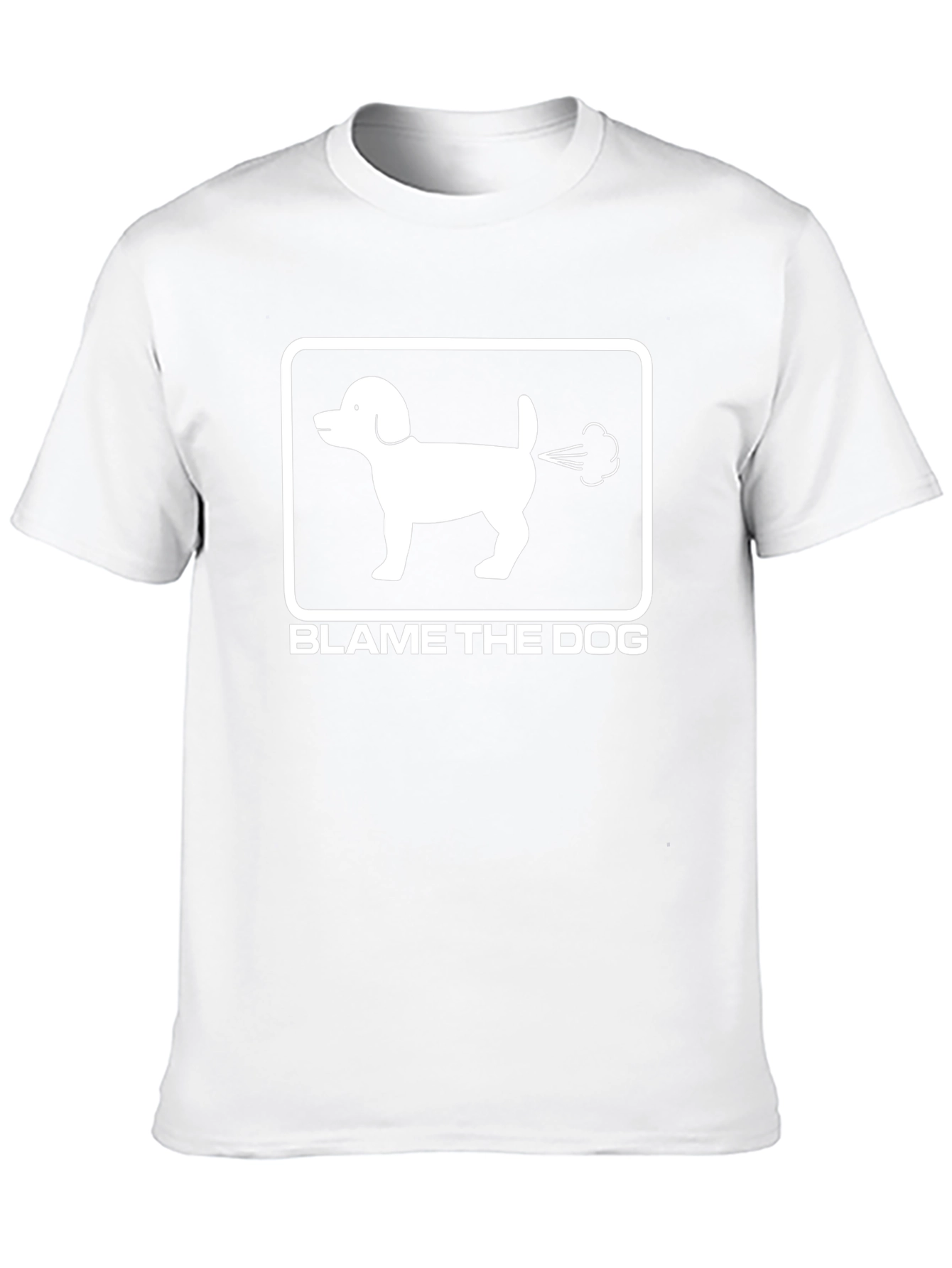 Blame the Dog T-Shirt - Funny Graphic Tee