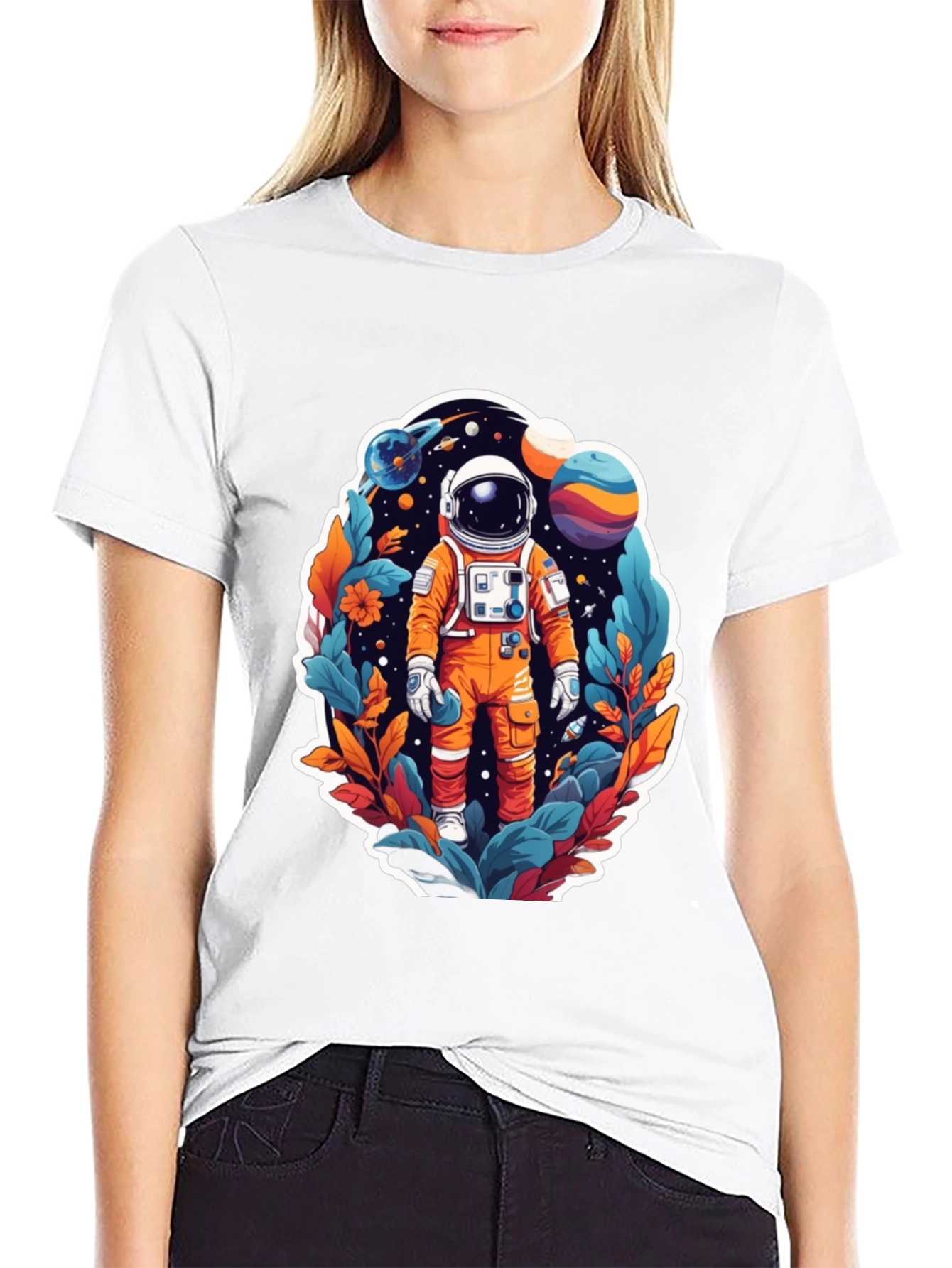 Astronaut in Space T-Shirt