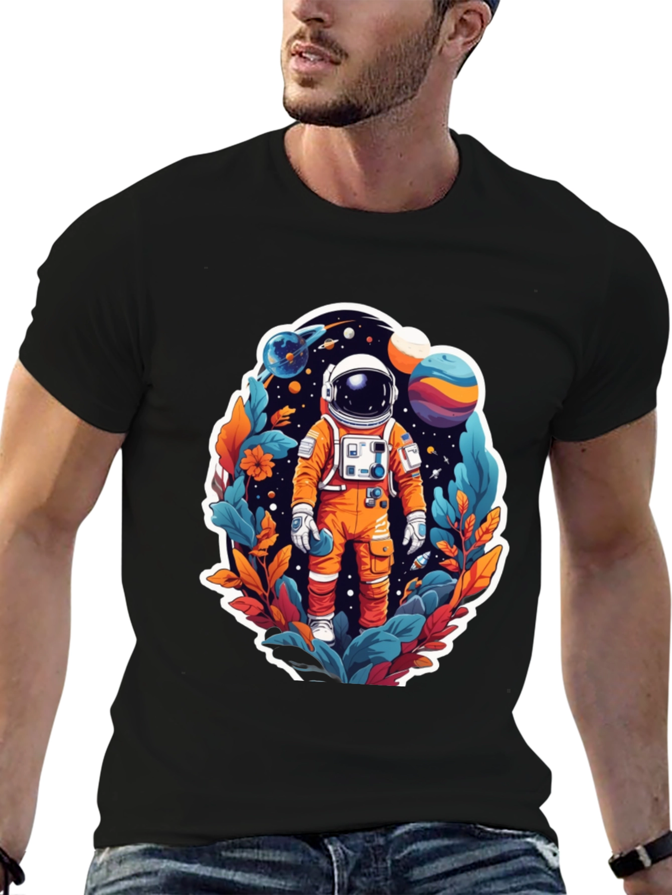 Astronaut in Space T-Shirt