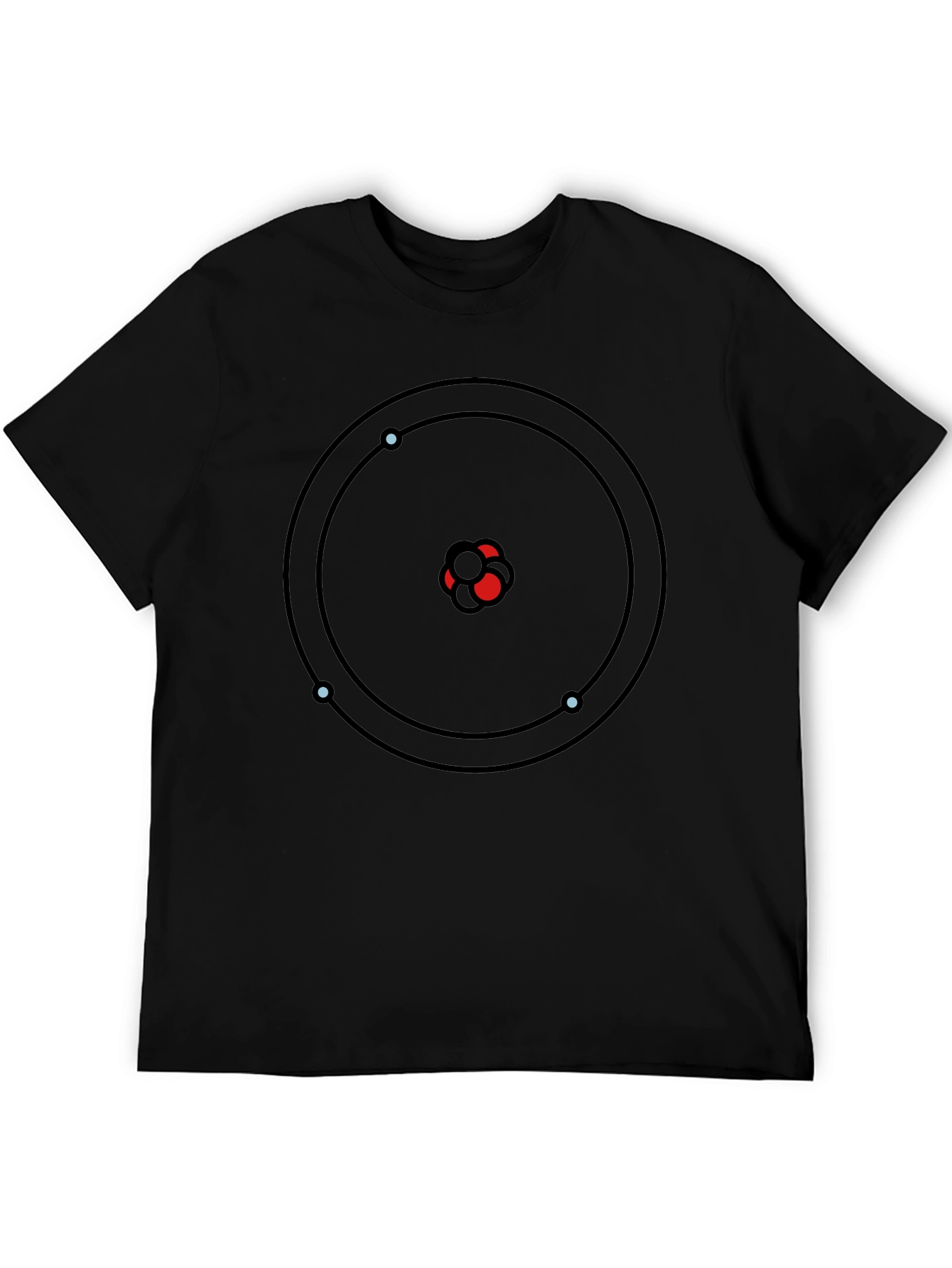 Atomic Black T-Shirt - Science Geek Style