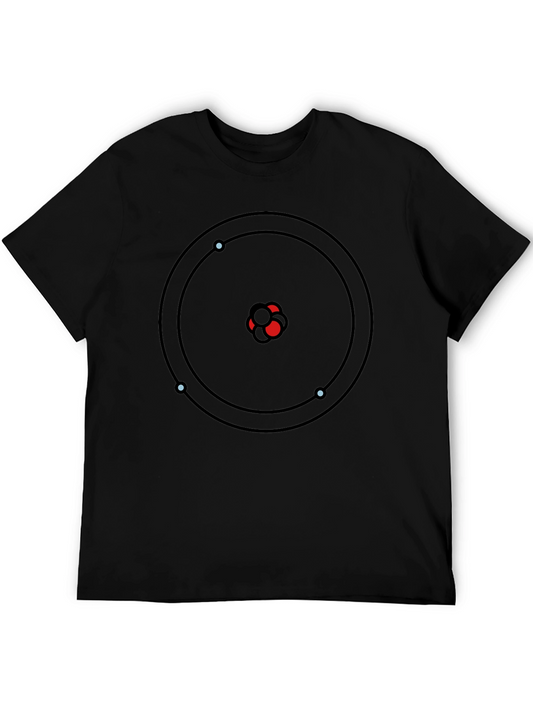 Atomic Black T-Shirt - Science Geek Style