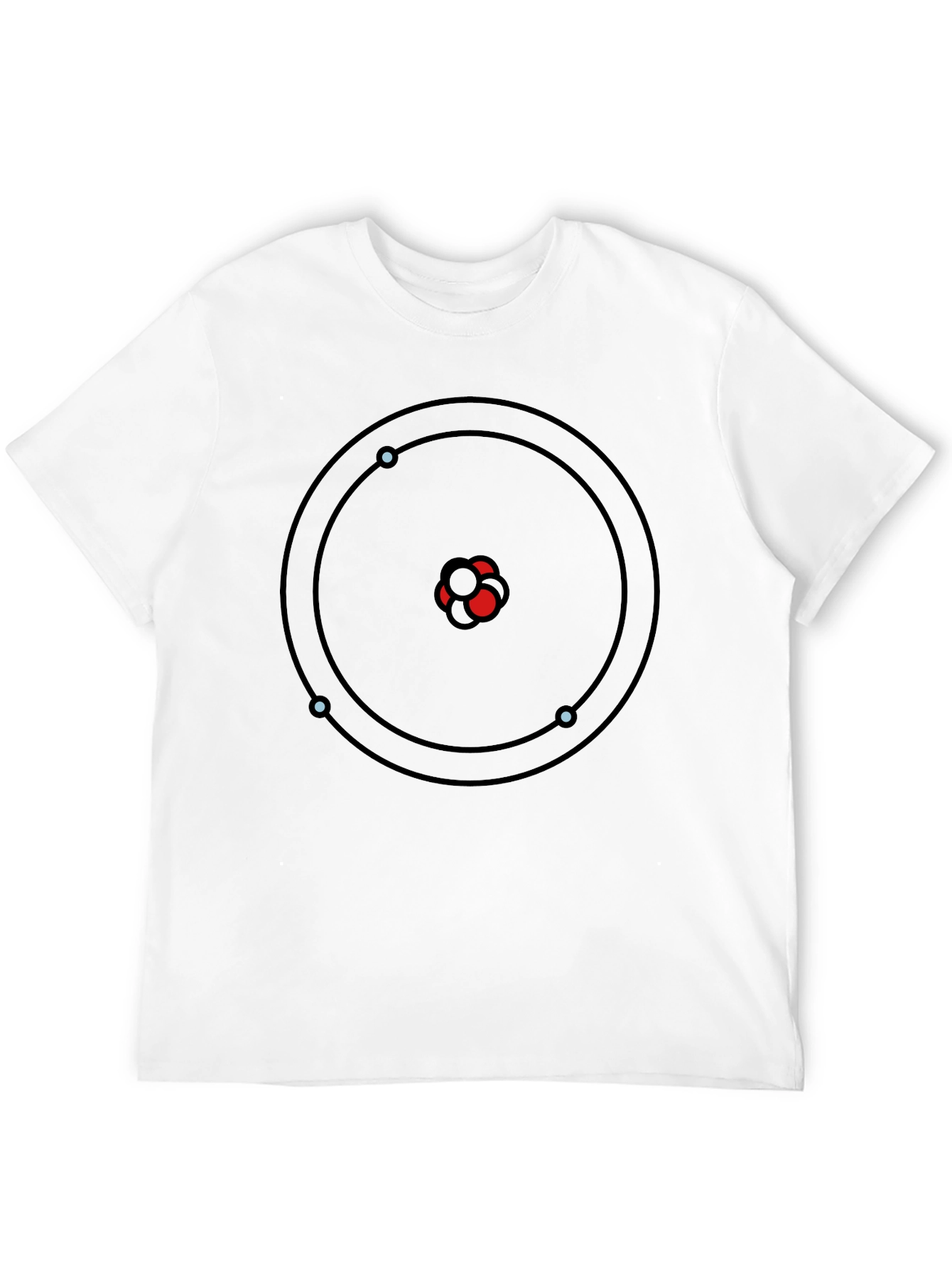 Atomic Black T-Shirt - Science Geek Style