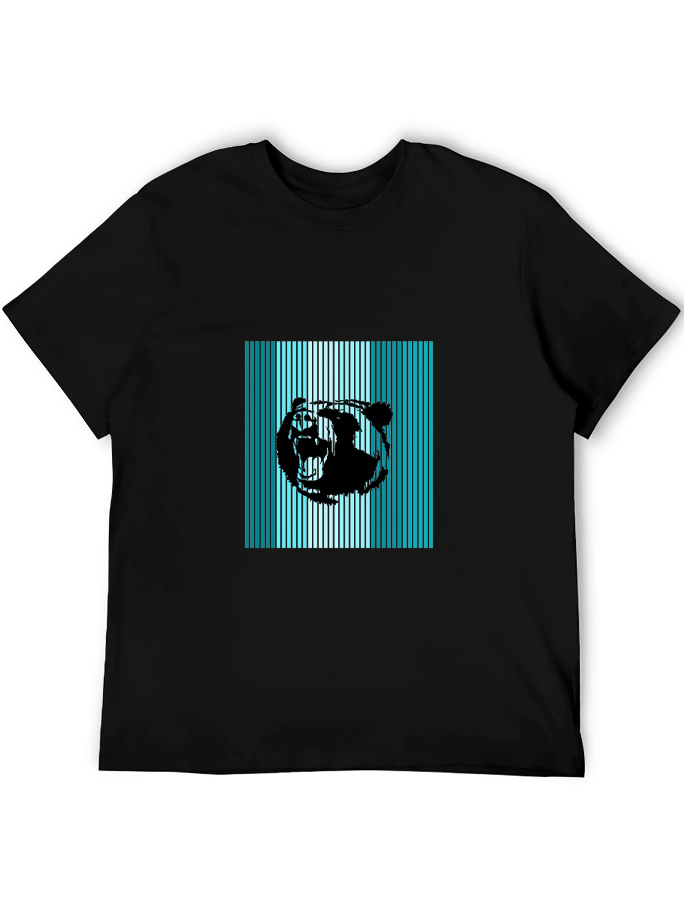 Striking Bear Graphic Tee - Modern Style