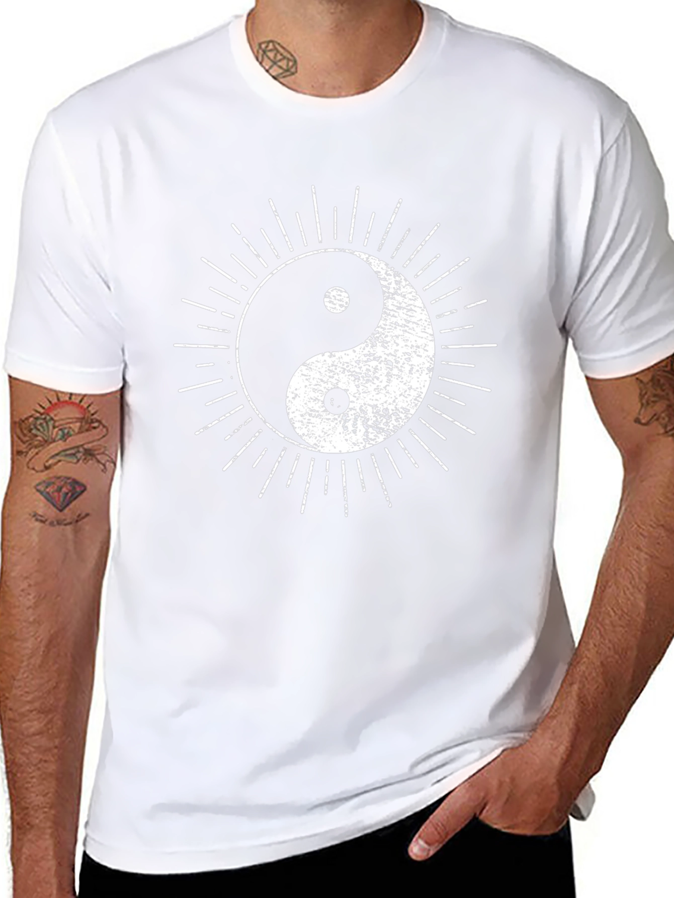 Yin Yang Symbol T-Shirt - Graphic Tee