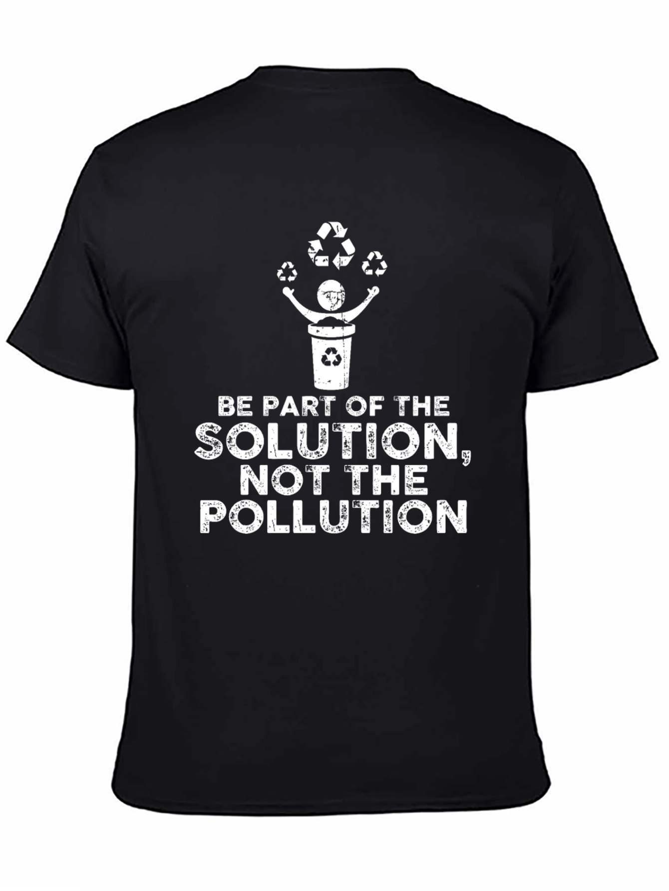 Eco-Friendly Be Part of the Solution Graphic Tee