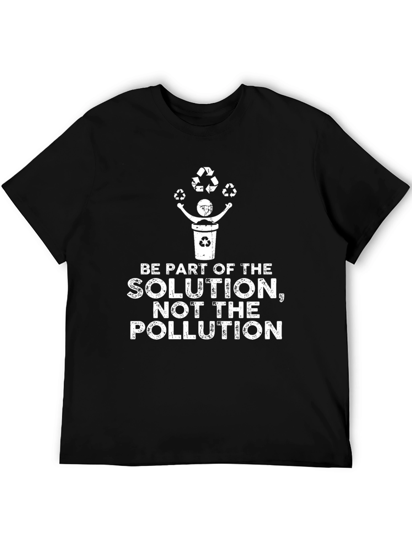 Eco-Friendly Be Part of the Solution Graphic Tee