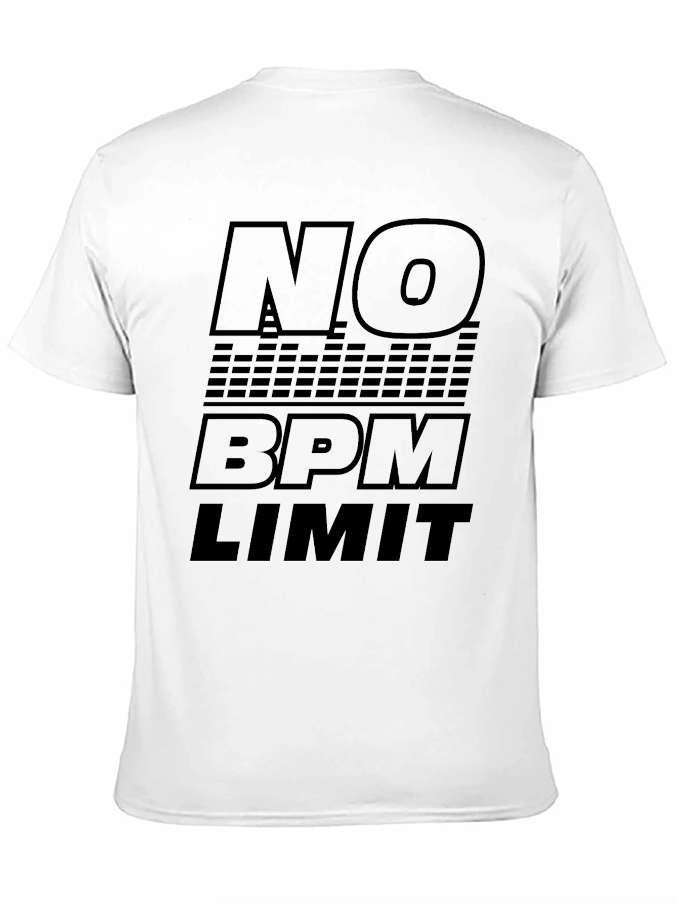No BPM Limit Black Graphic T-Shirt