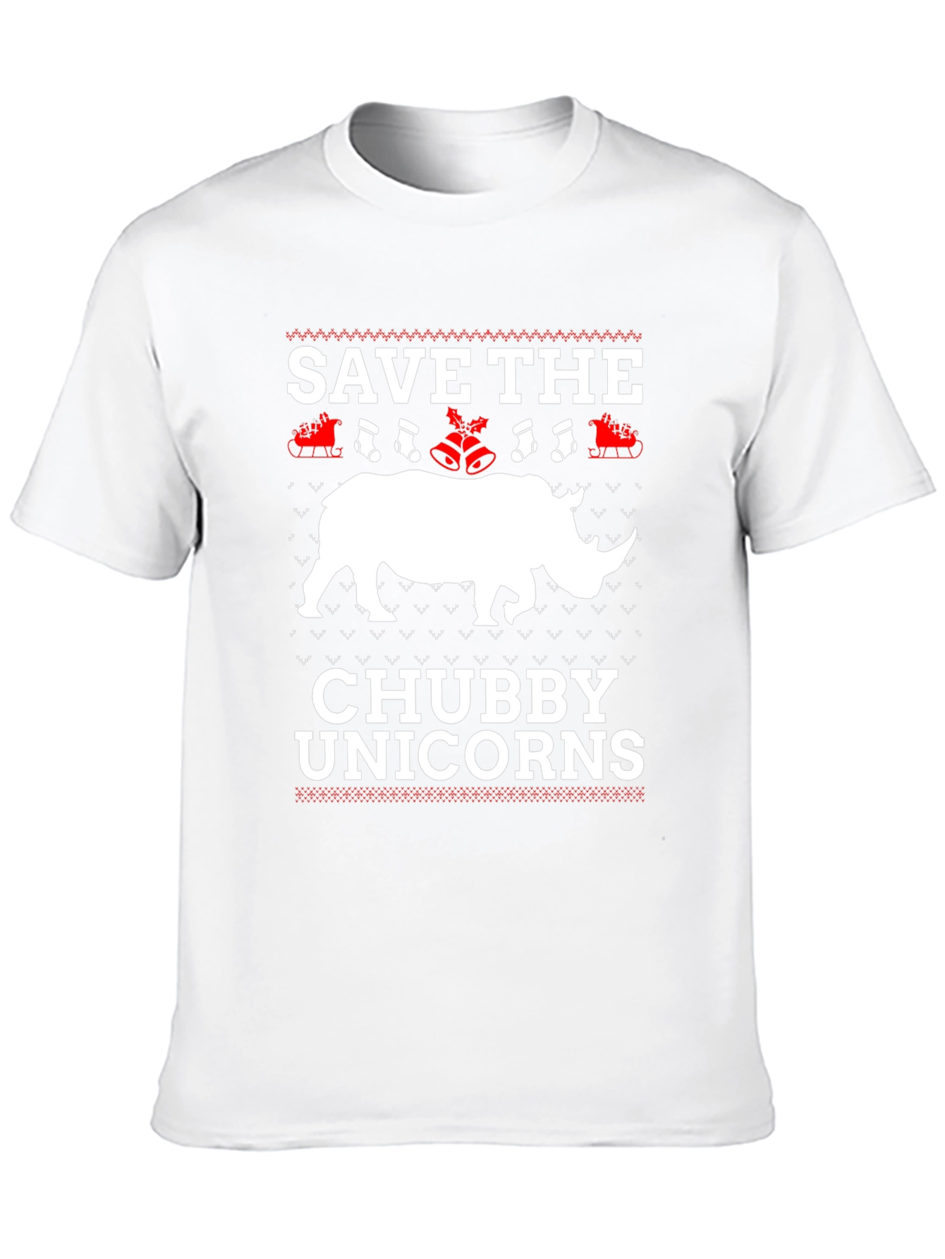 Save the Chubby Unicorns Graphic Tee
