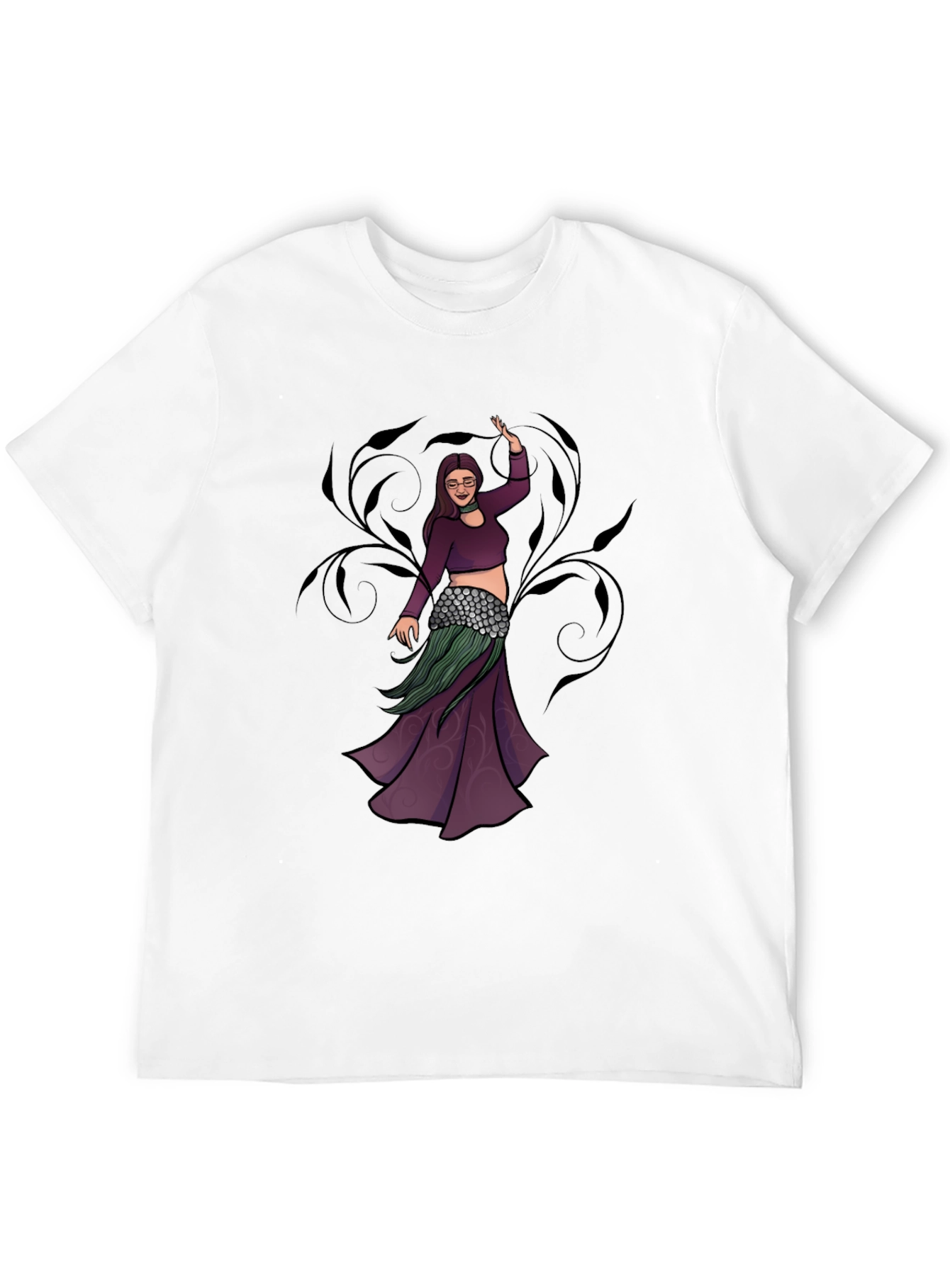 Belly Dancer Graphic T-Shirt - Unique Design