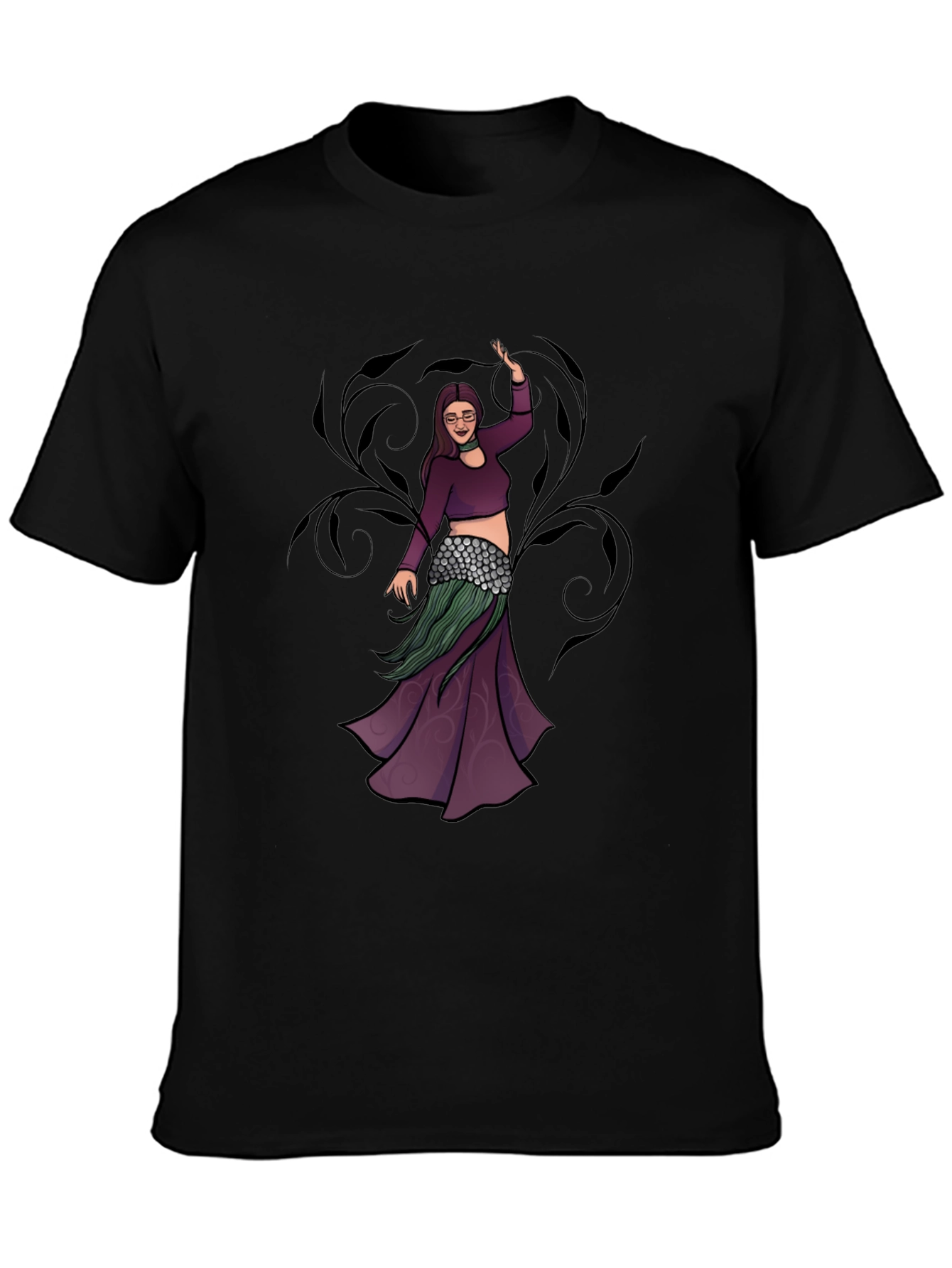 Belly Dancer Graphic T-Shirt - Unique Design