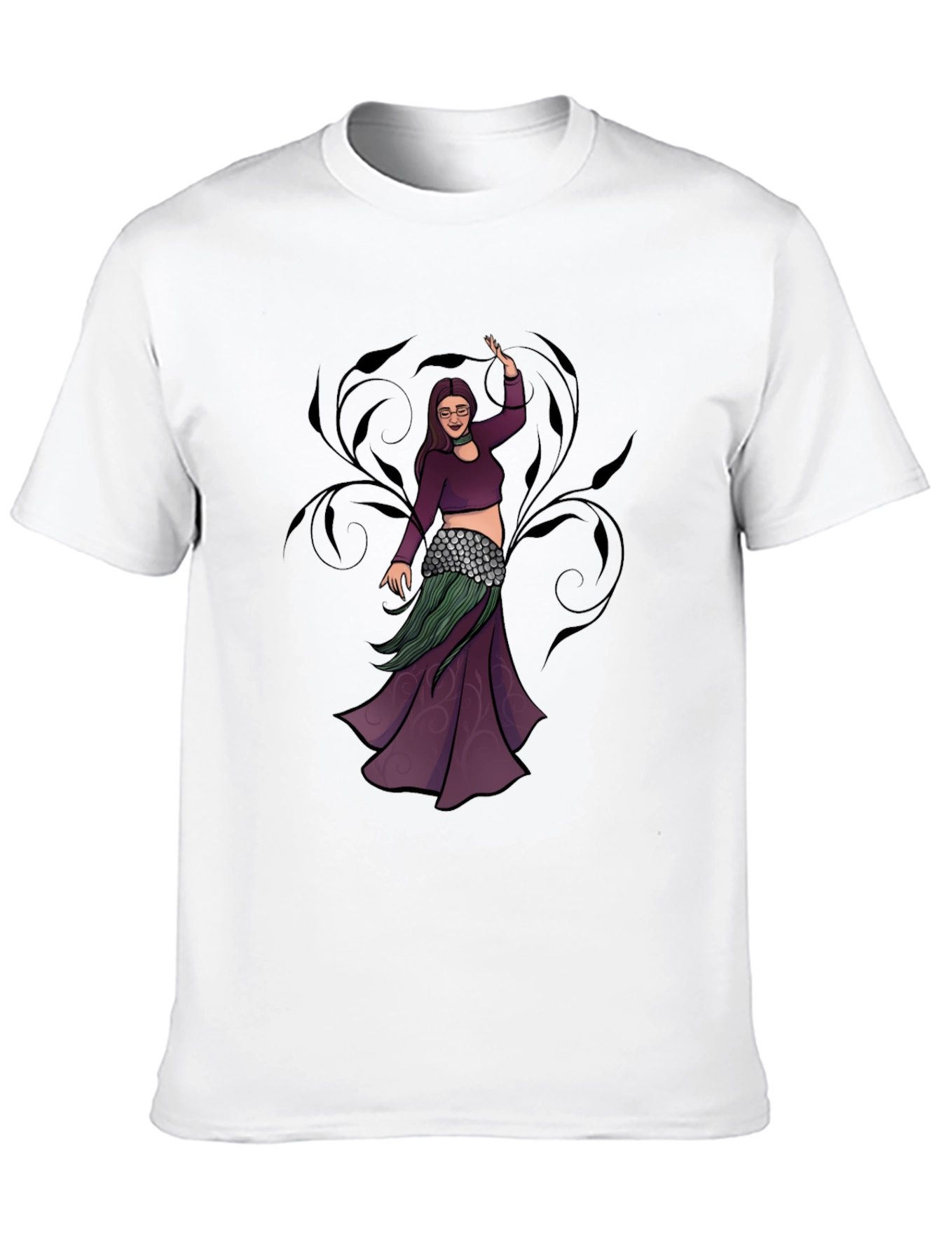Belly Dancer Graphic T-Shirt - Unique Design
