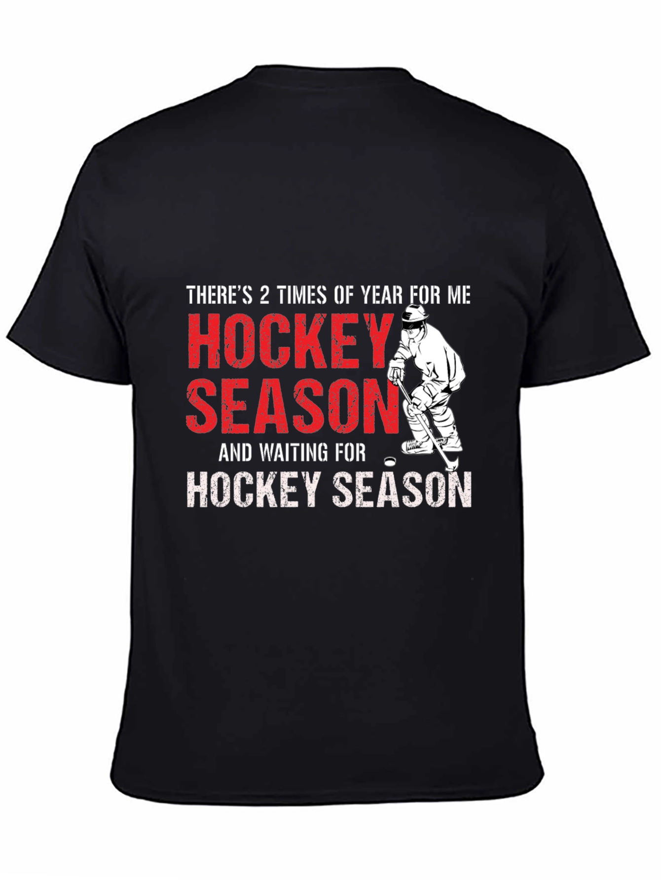 Hockey Season T-Shirt - Mens Graphic Tee