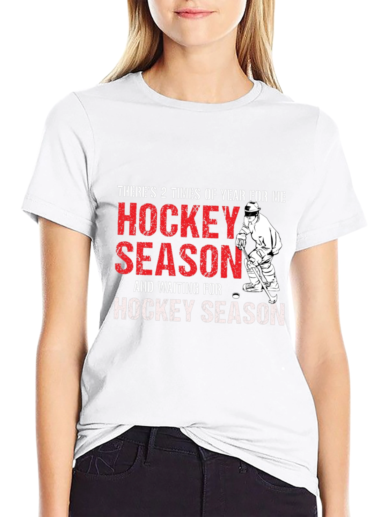 Hockey Season T-Shirt - Mens Graphic Tee