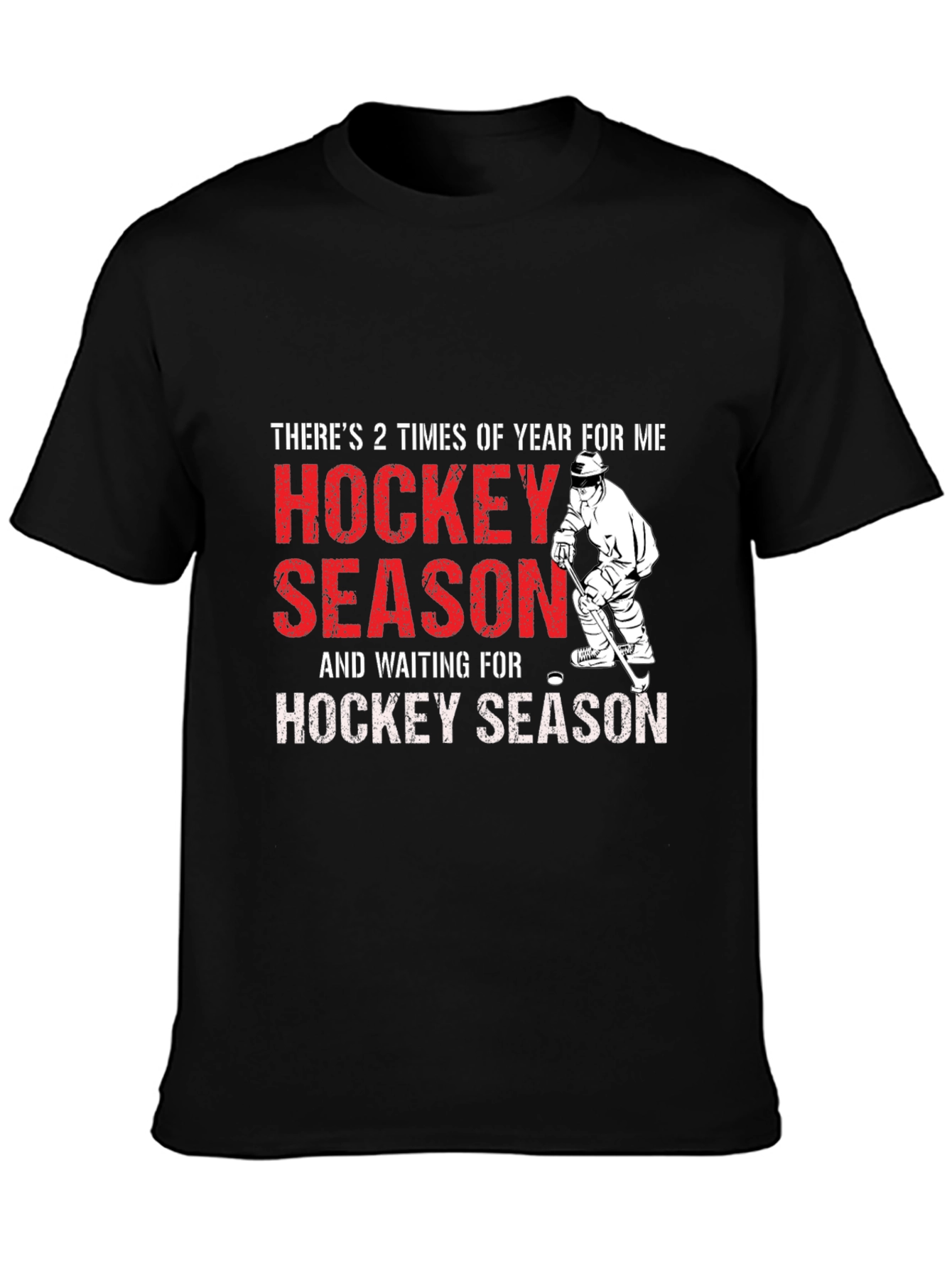 Hockey Season T-Shirt - Mens Graphic Tee