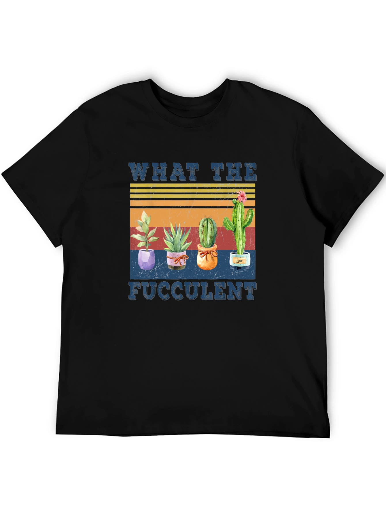 What The Fucculent Cactus Graphic Tee